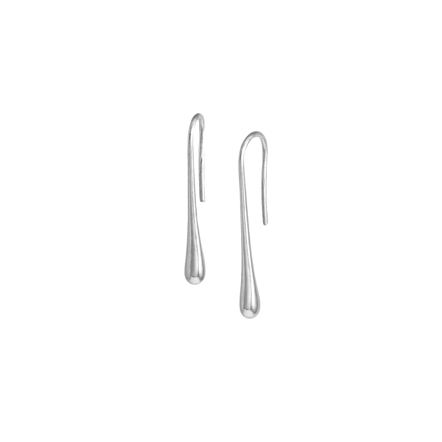 Droplet Sterling Silver Earrings