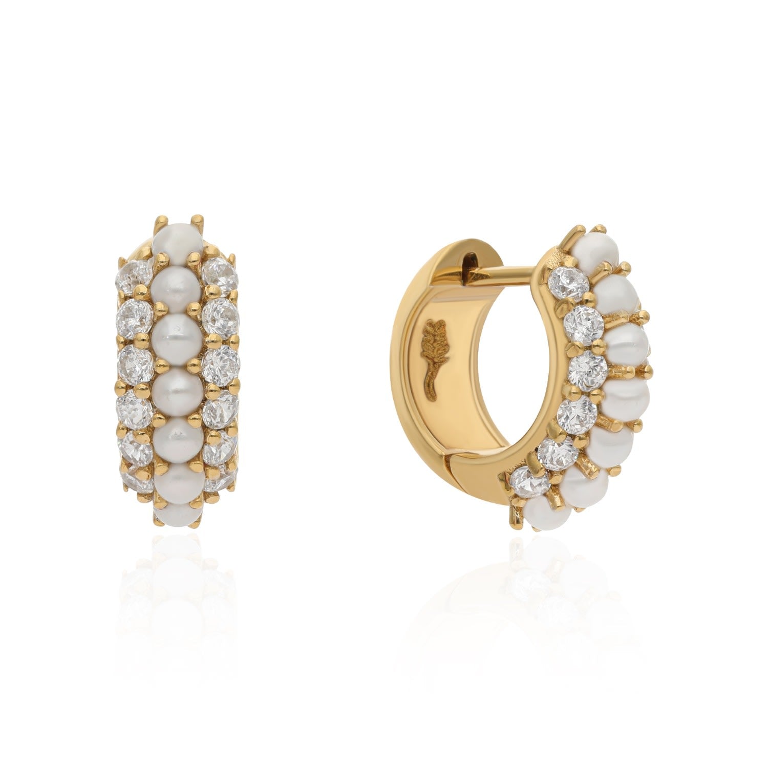 Summer Sparkle Huggies - Pearl