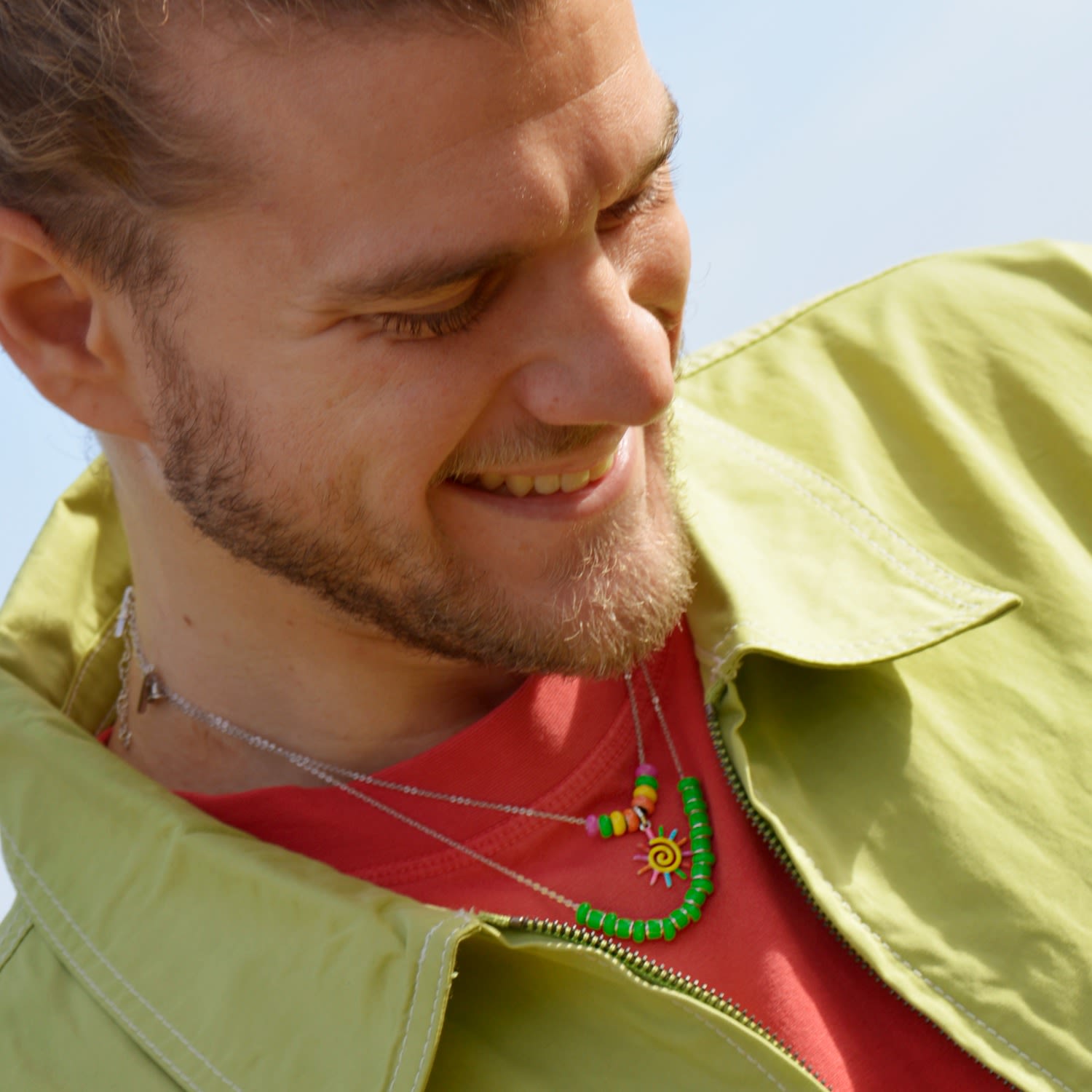 Sun Rays Like Stilts Necklace