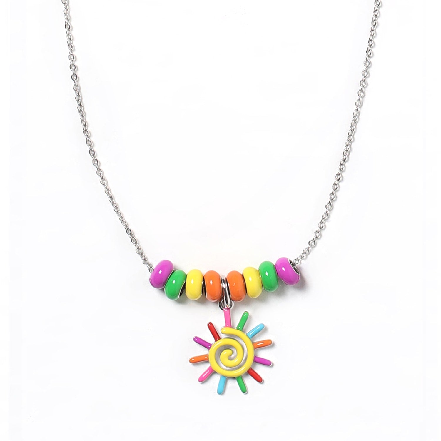 Sun Rays Like Stilts Necklace