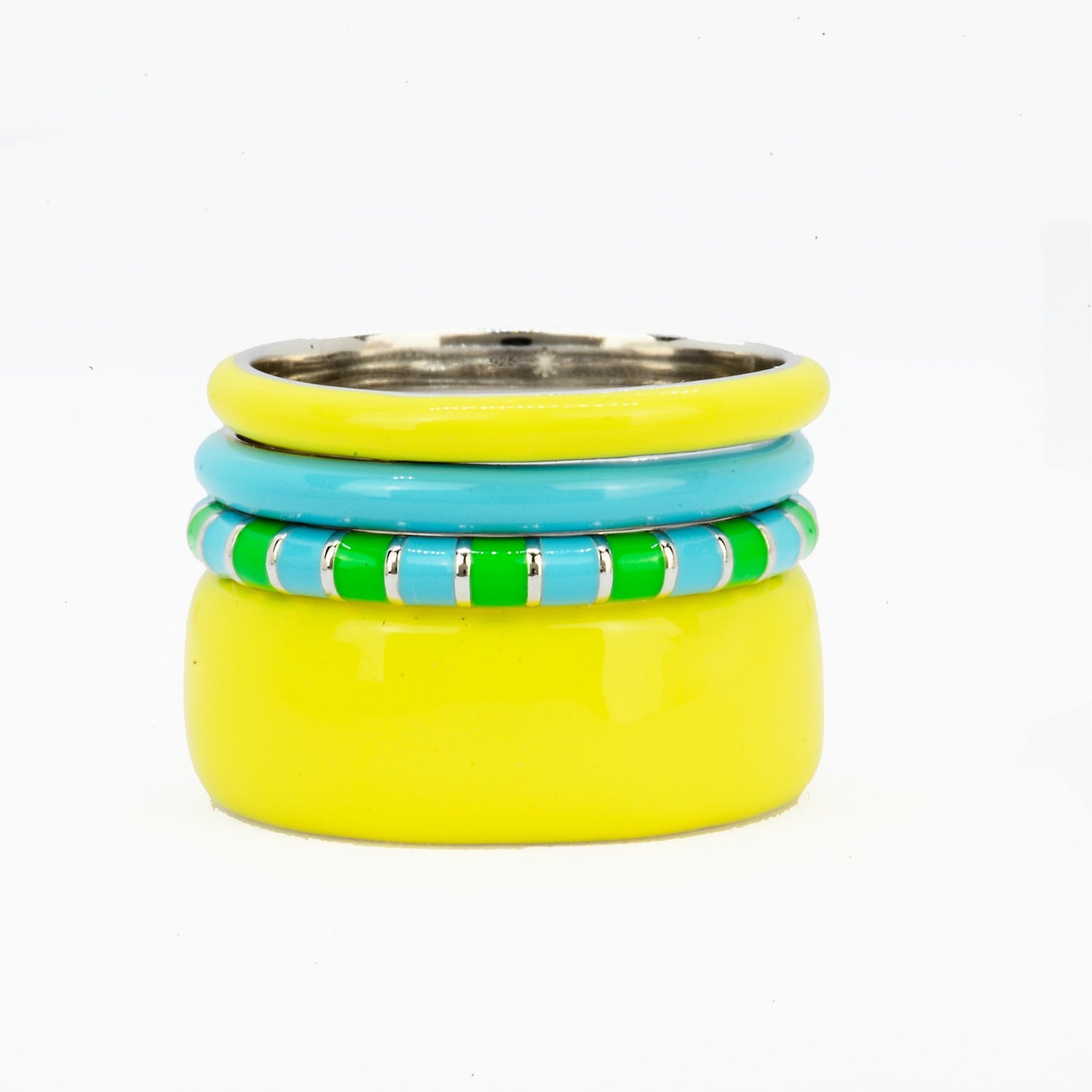 Sunflowers On Seaside Ring Stack
