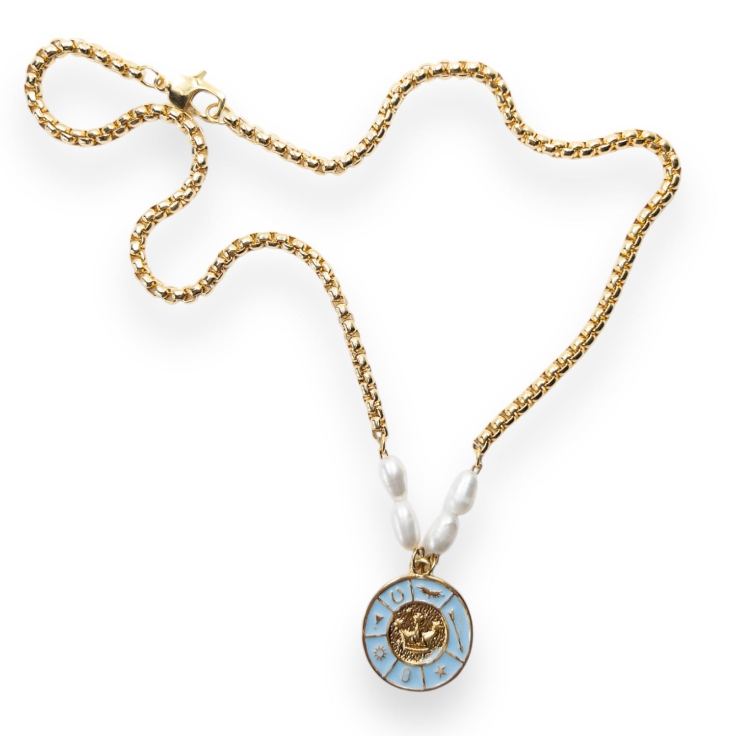 Sunlit Sky Chain Necklace