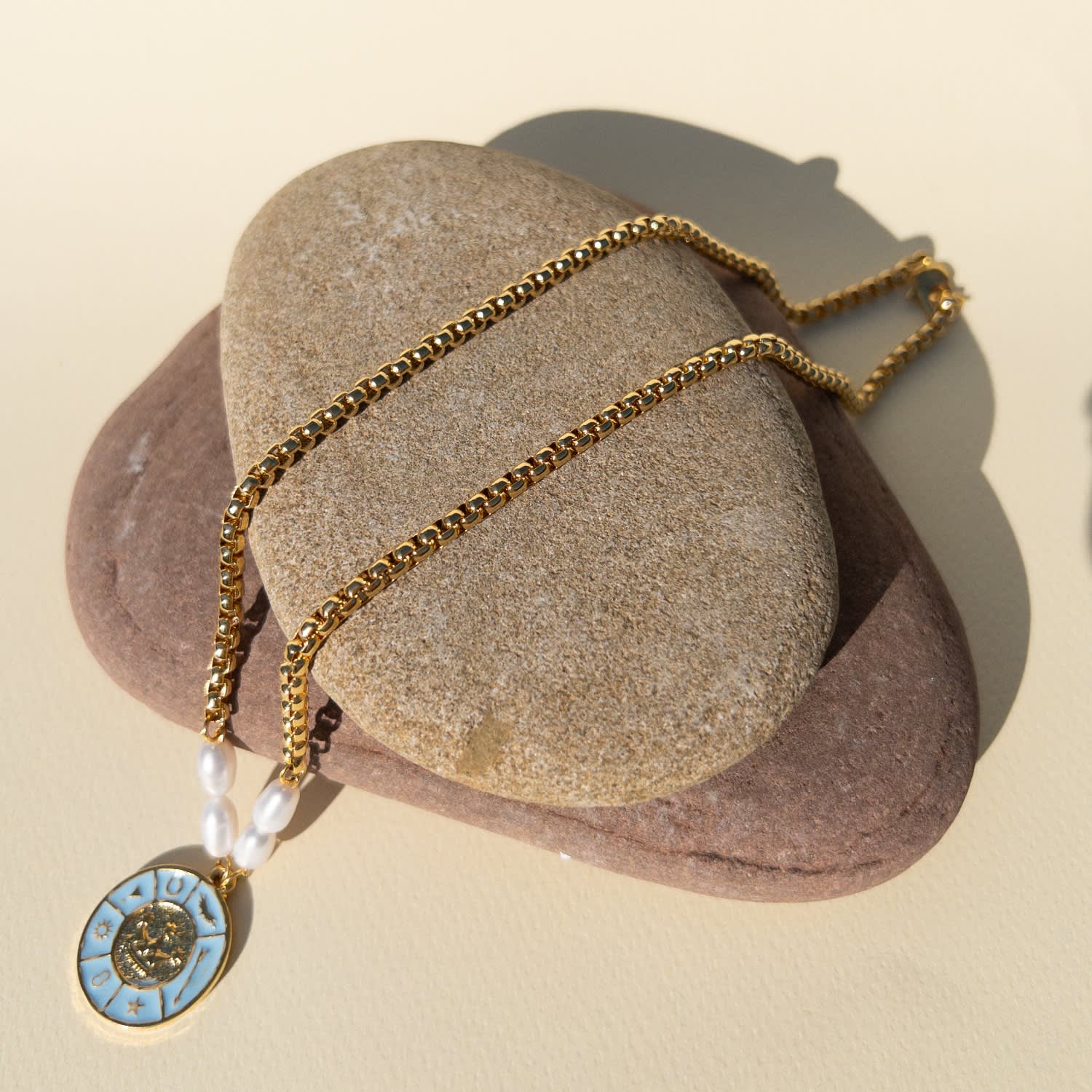 Sunlit Sky Chain Necklace