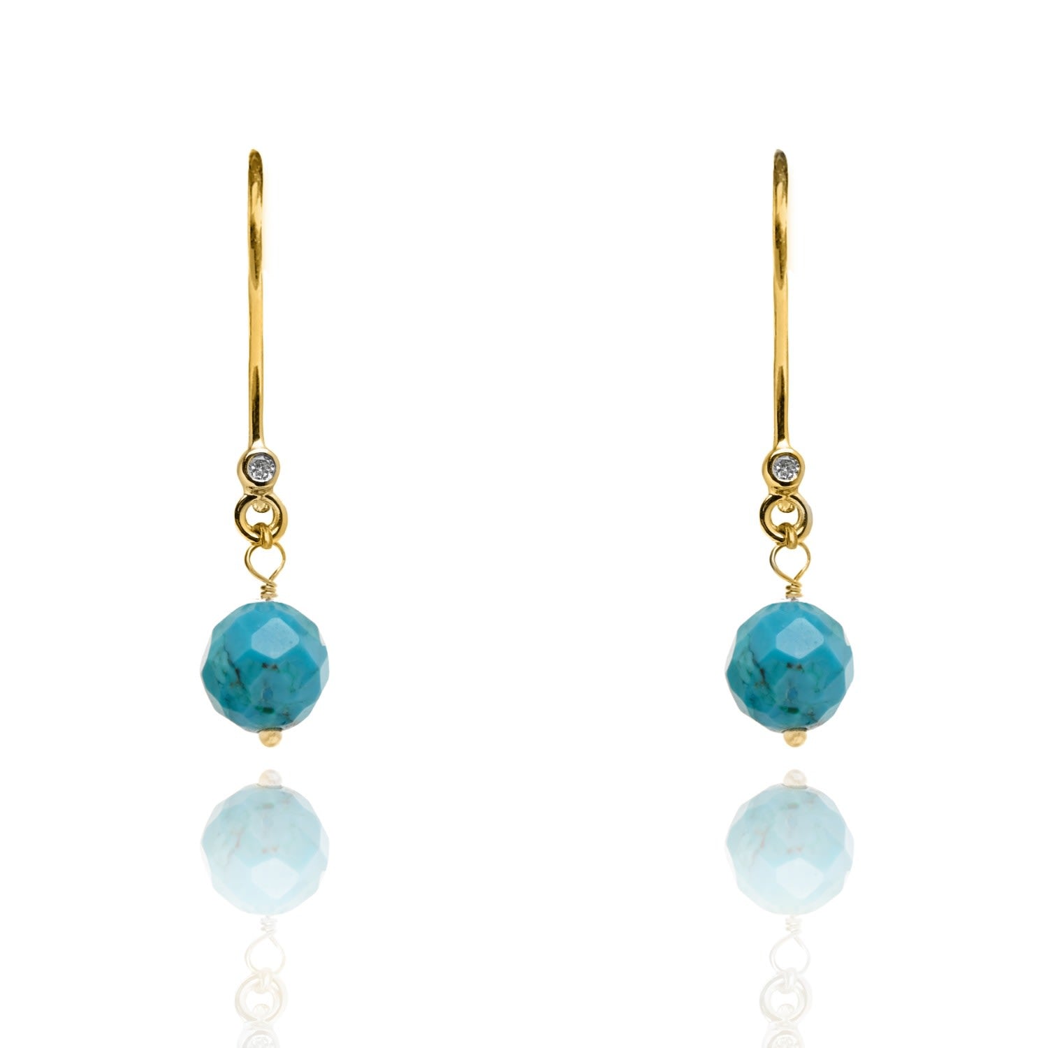 Turquoise Earrings December Birthstone