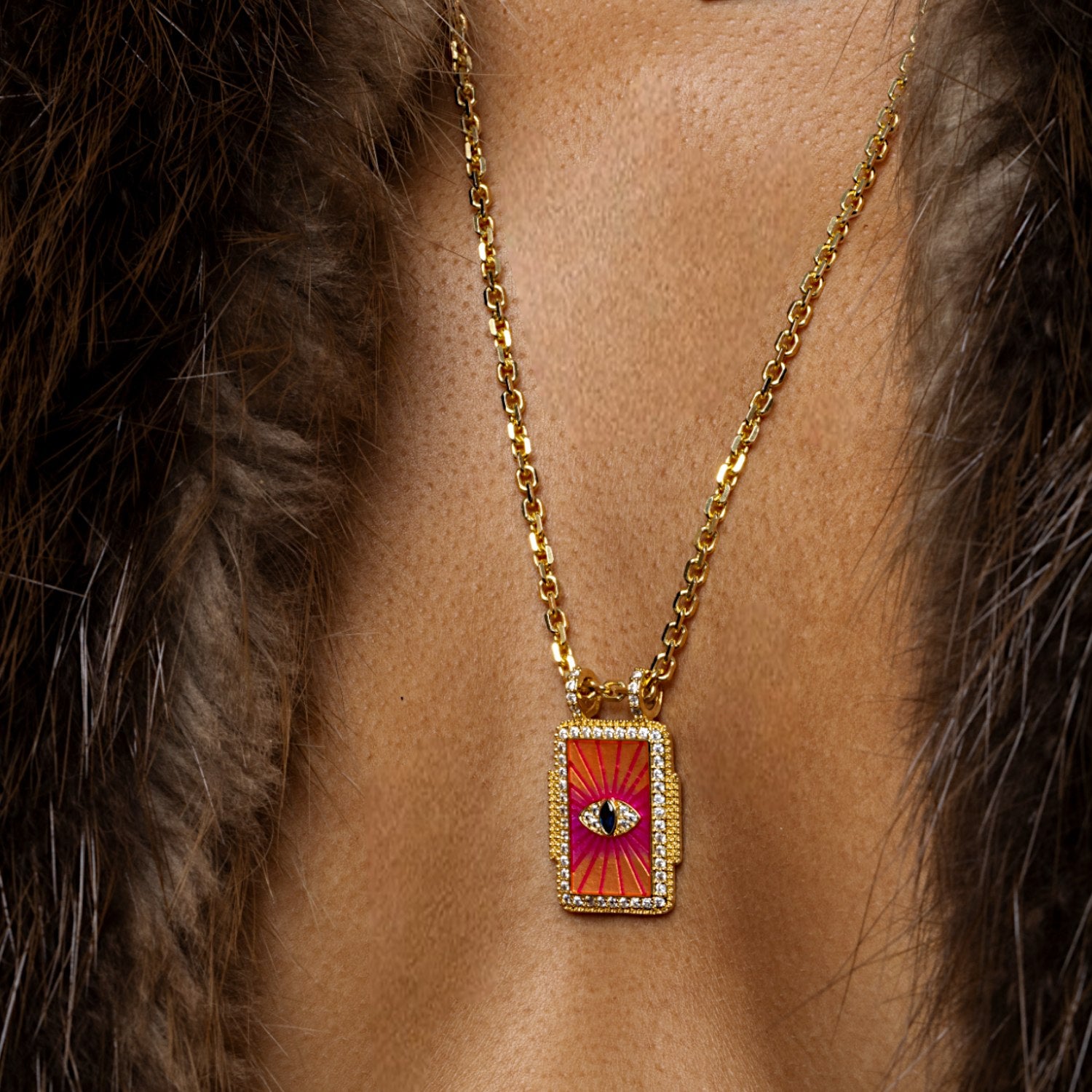 Sunset Eye Chain