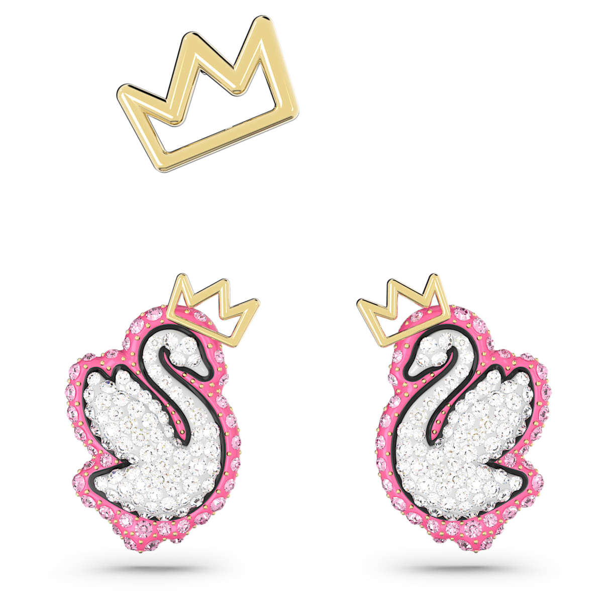 swan-stud-earrings-swarovski