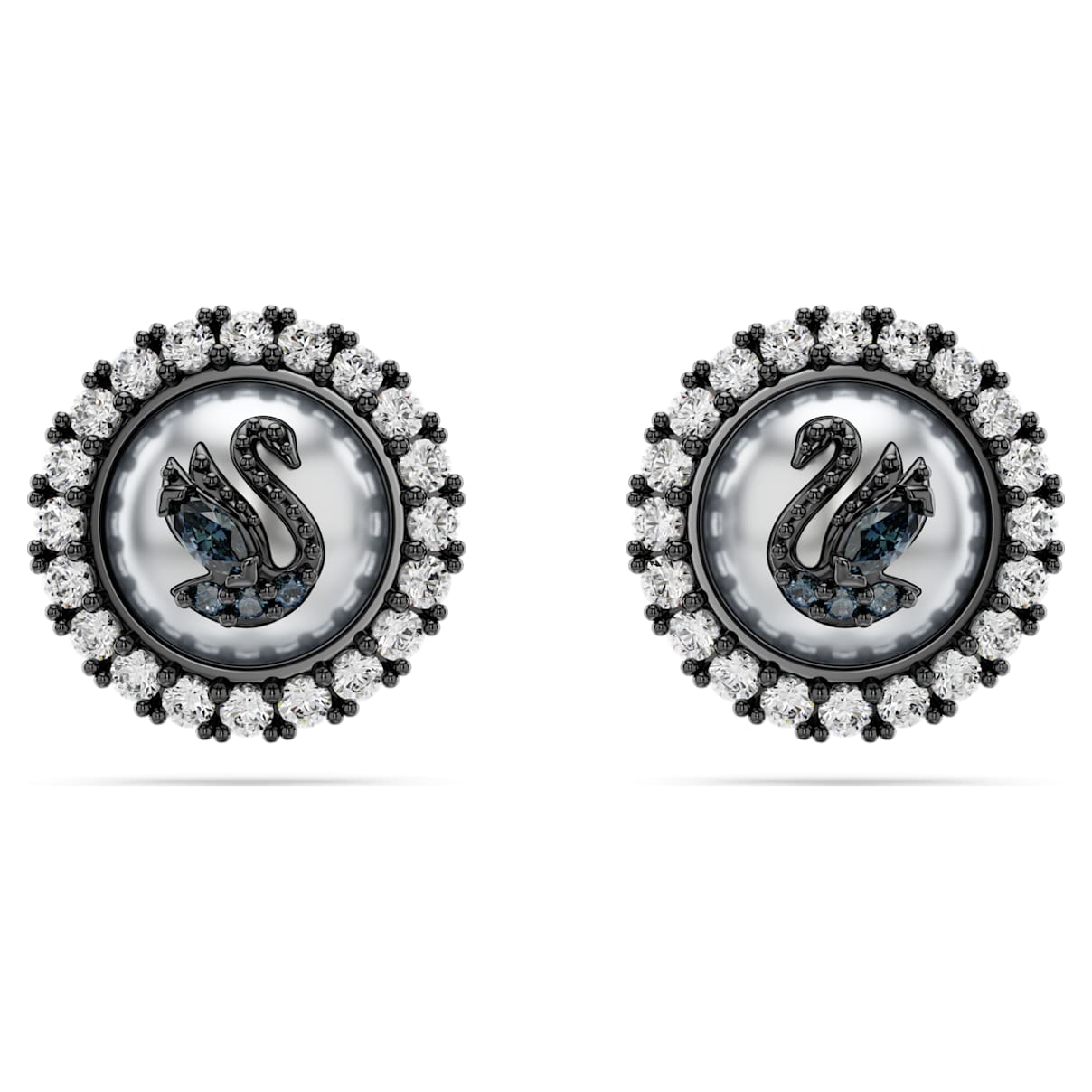 swarovski-swan-stud-earrings-swarovski