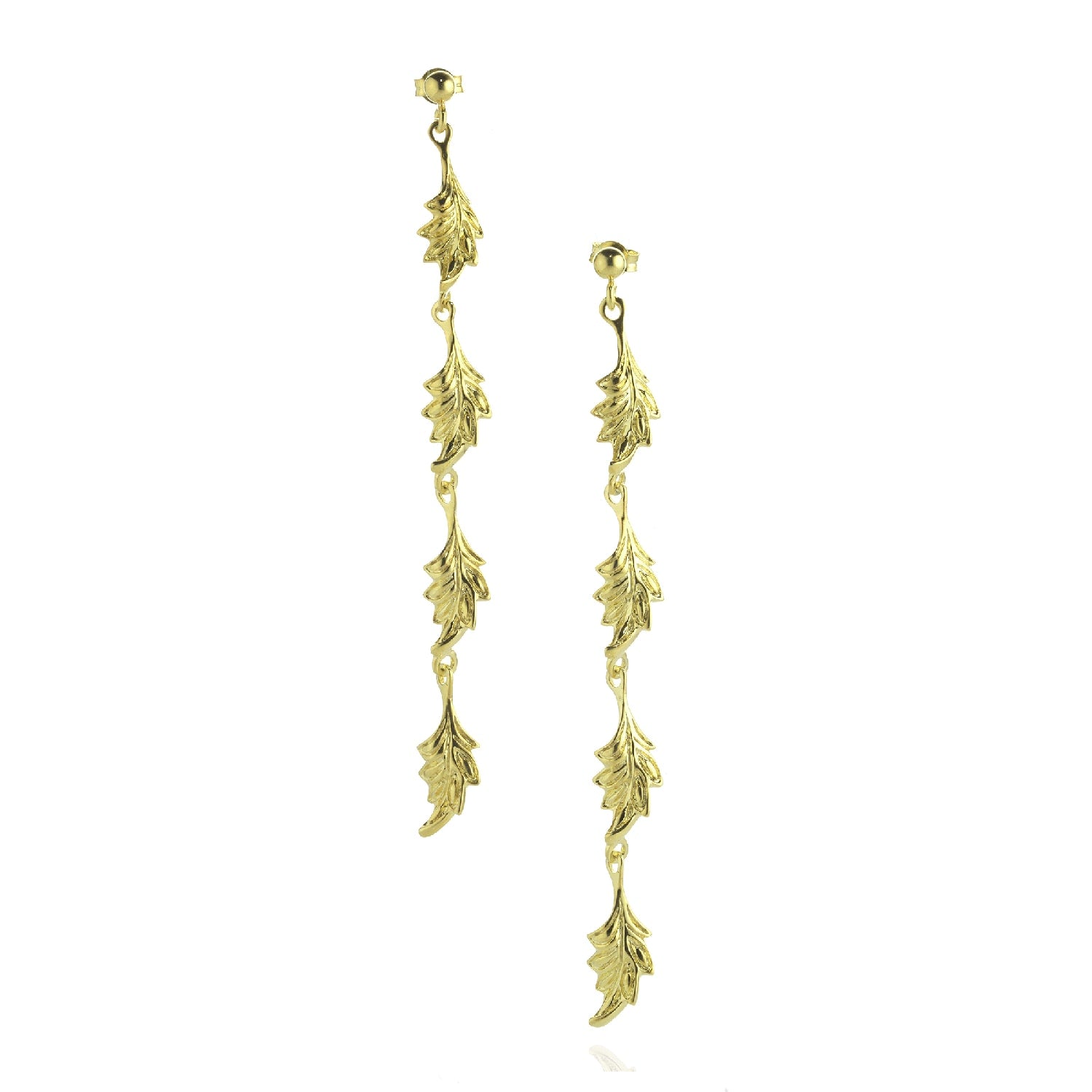 Sway Unaloe Earrings Gold-Plated