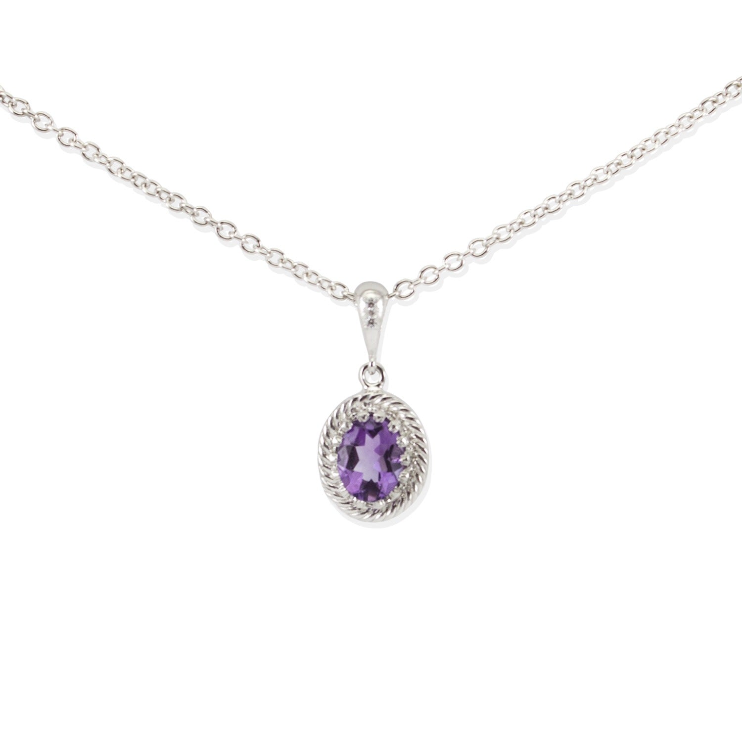 Luccichio Amethyst Necklace