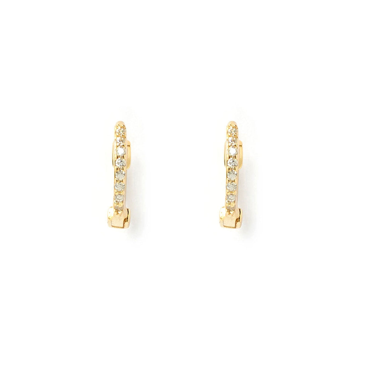Tabitha Huggie Earrings
