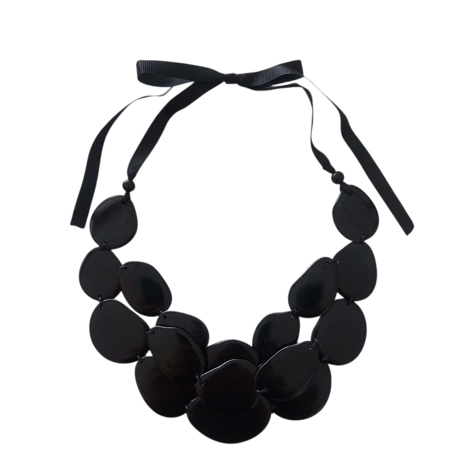 Tagua Necklace Black