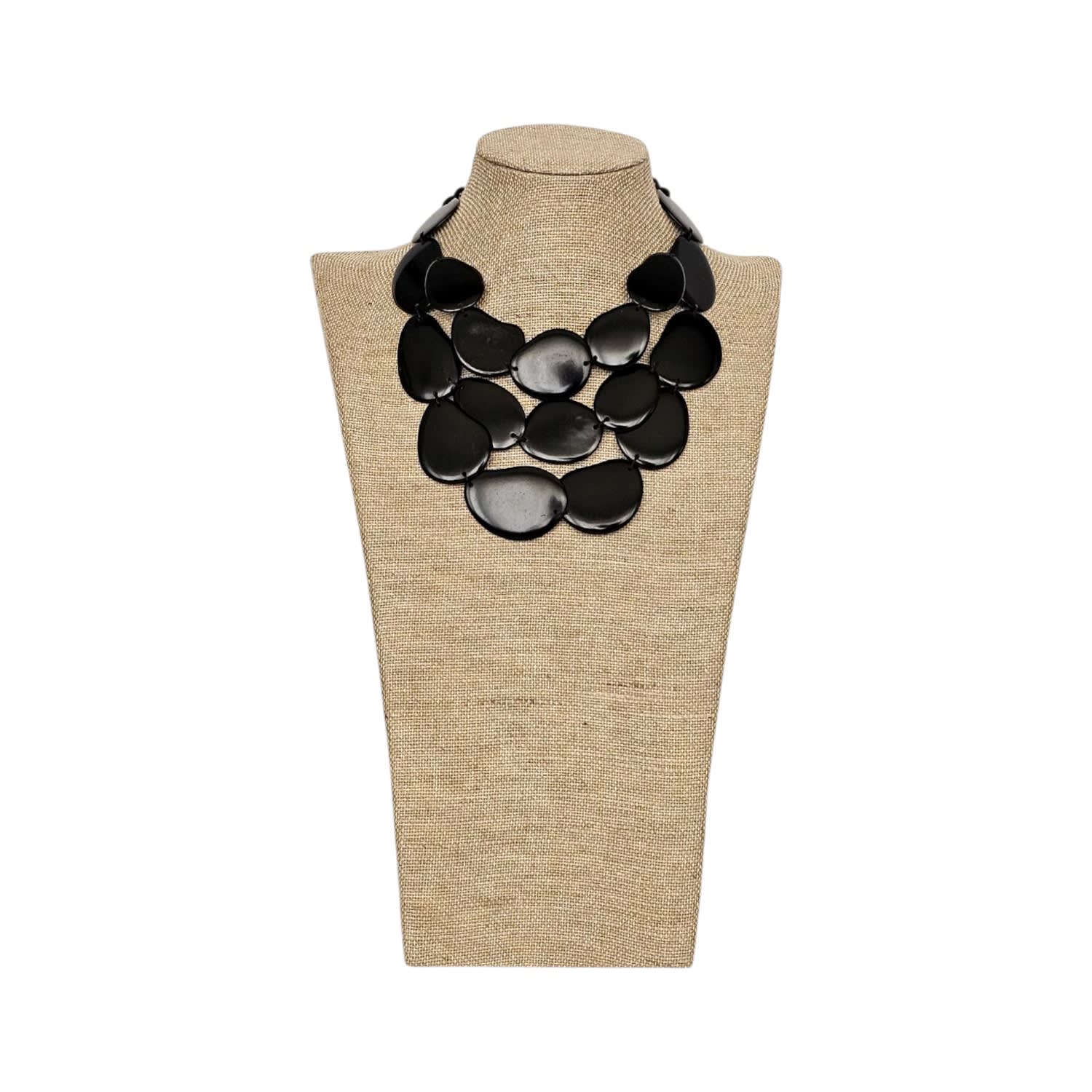 Tagua Necklace Black