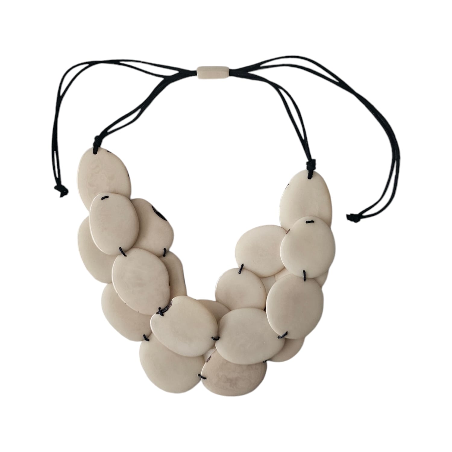 Tagua Necklace White