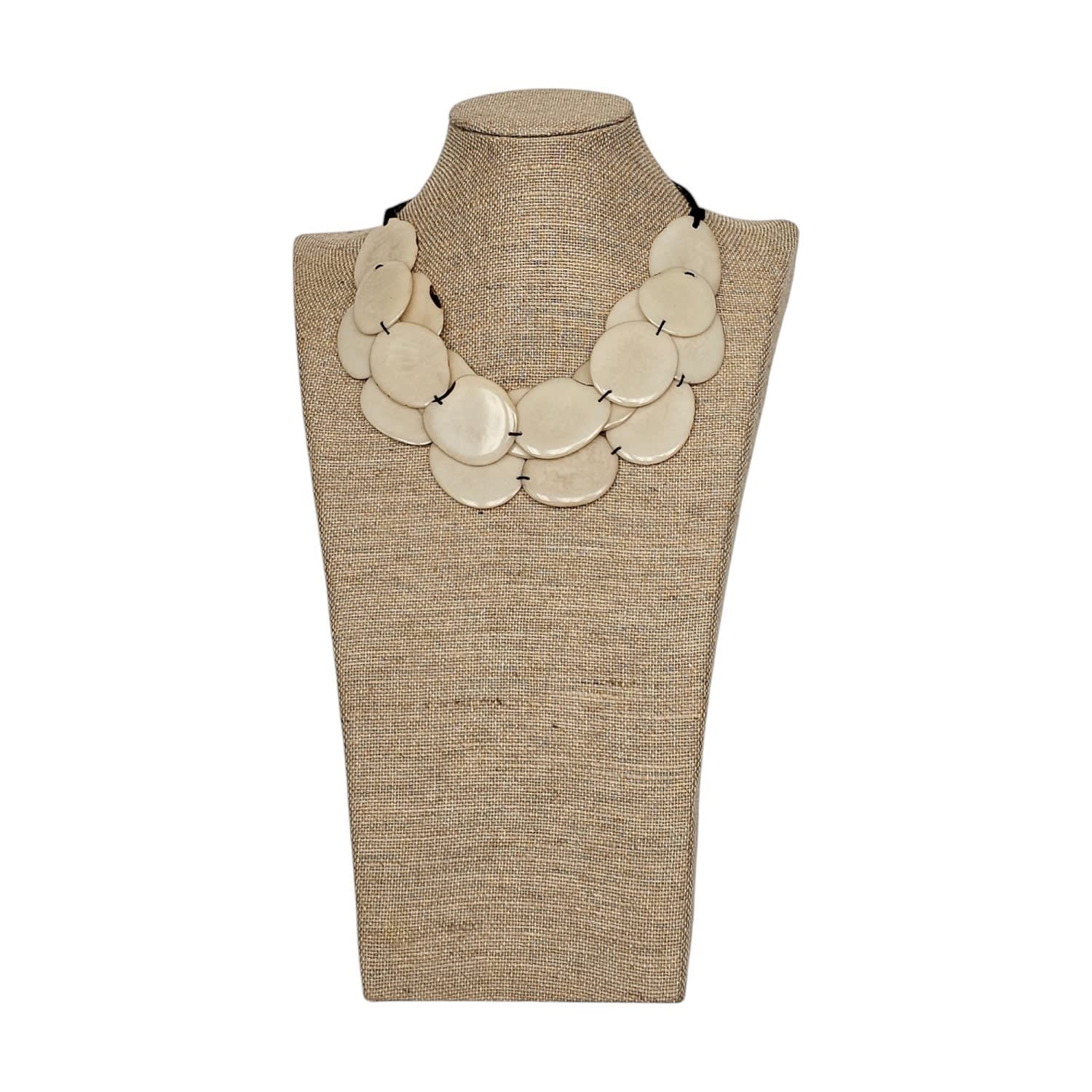 Tagua Necklace White