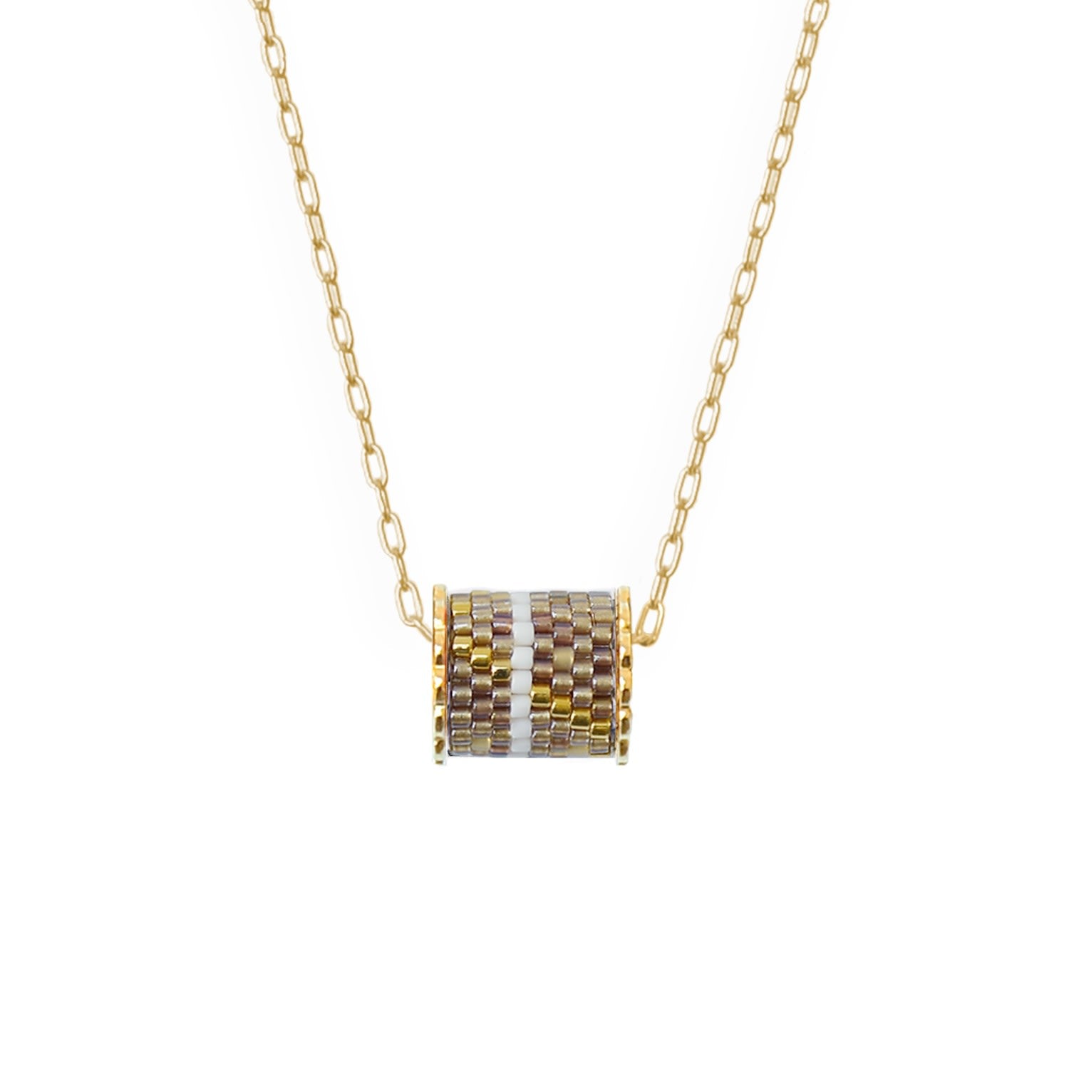 Single Bead Necklace - Spirit Of Place City Glow