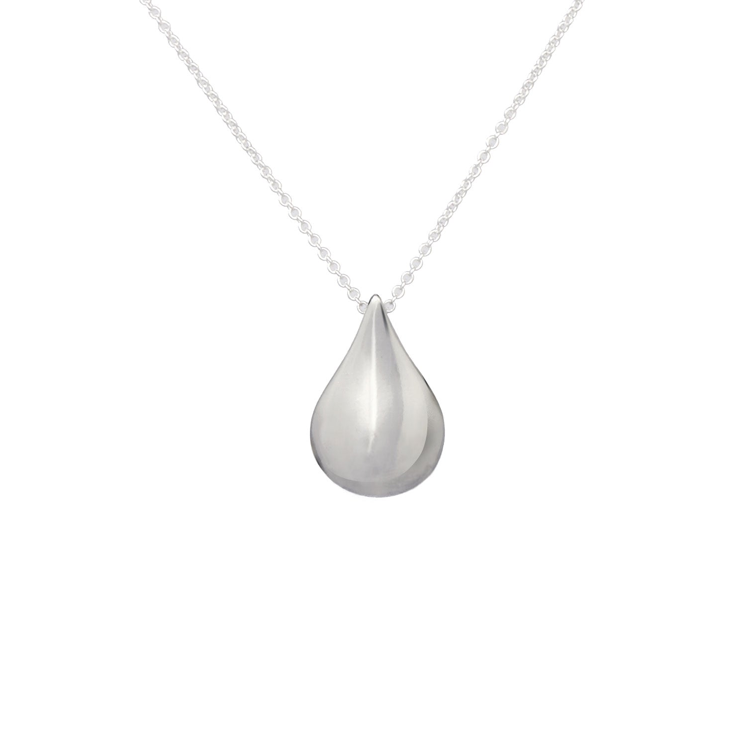 Tear Of Freya Necklace - Sterling Silver Min