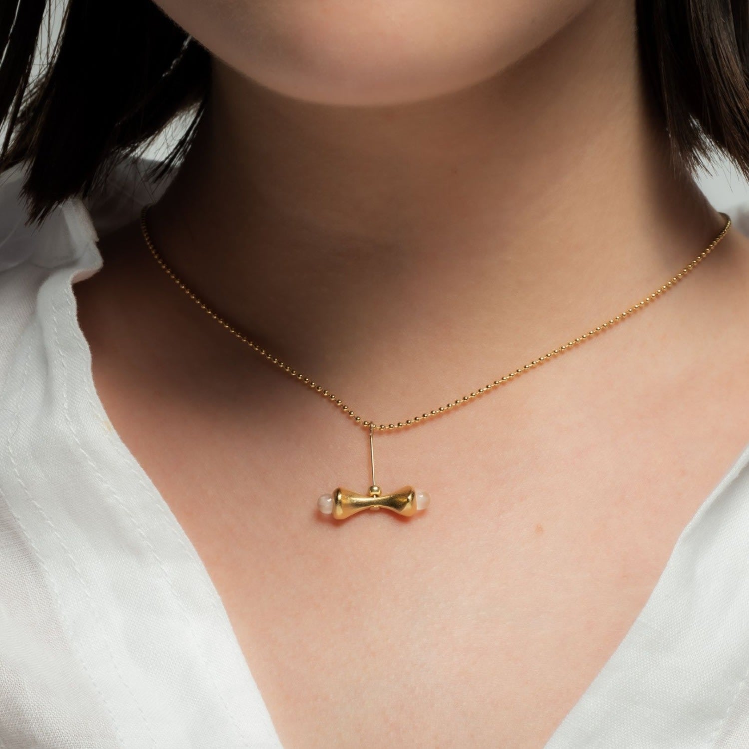 Ten Sixty Four Studio Body Gold Necklace