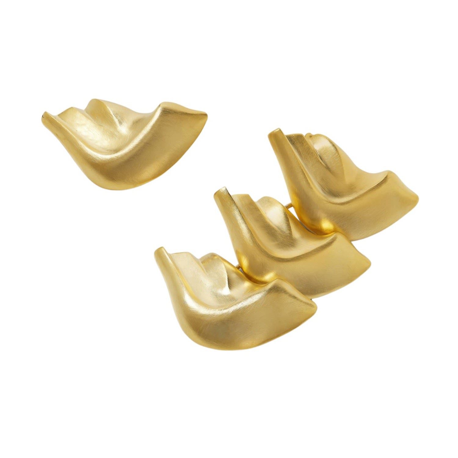 Ten Sixty Four Studio Body Seven Gold Earrings