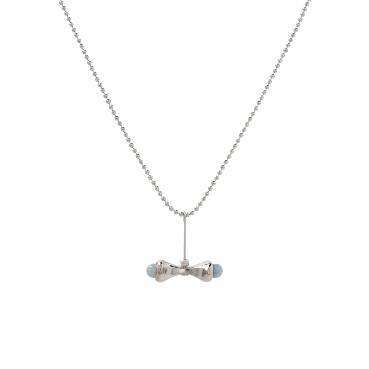 Ten Sixty Four Studio Body Silver Necklace