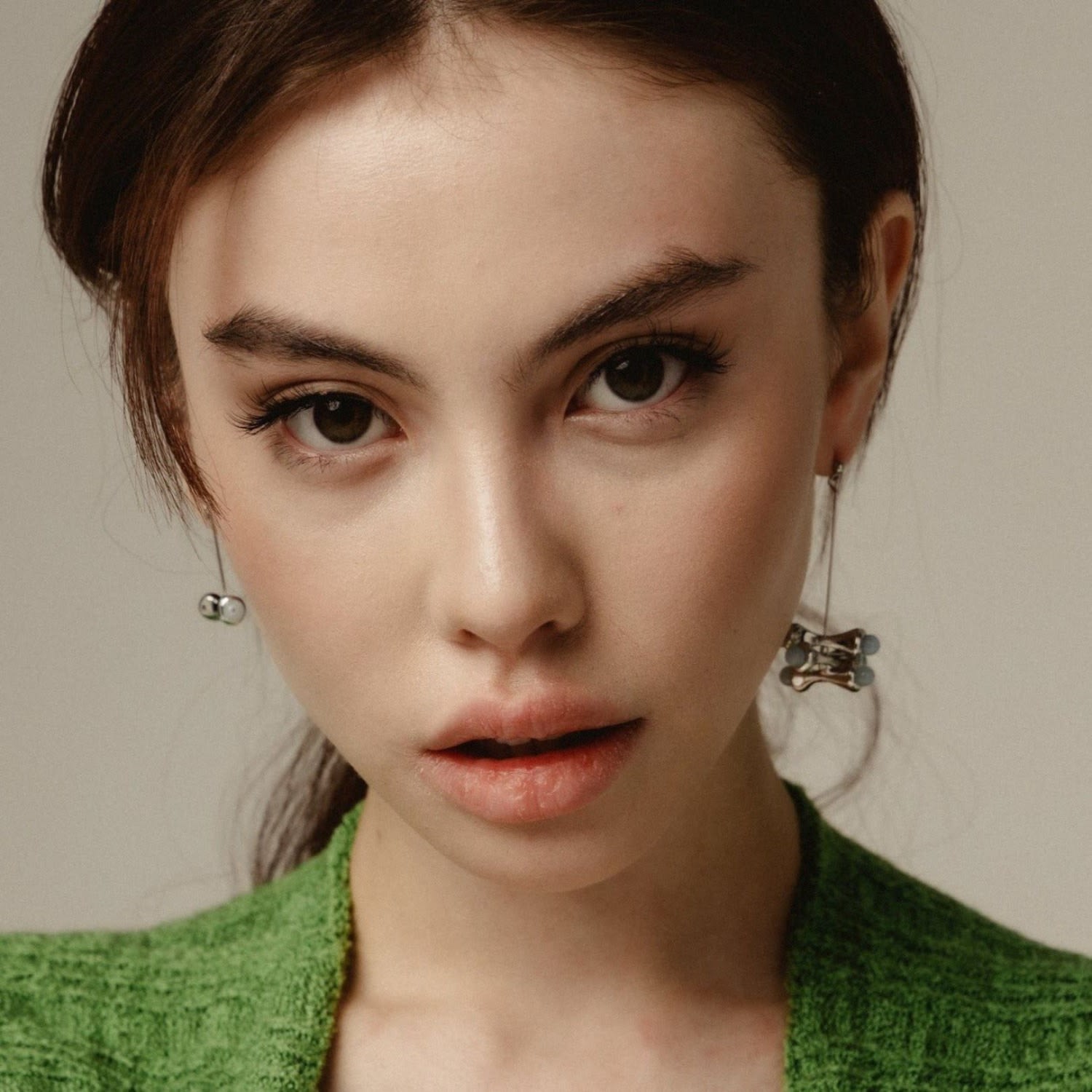 Ten Sixty Four Studio Body Ten Drop Silver Earrings