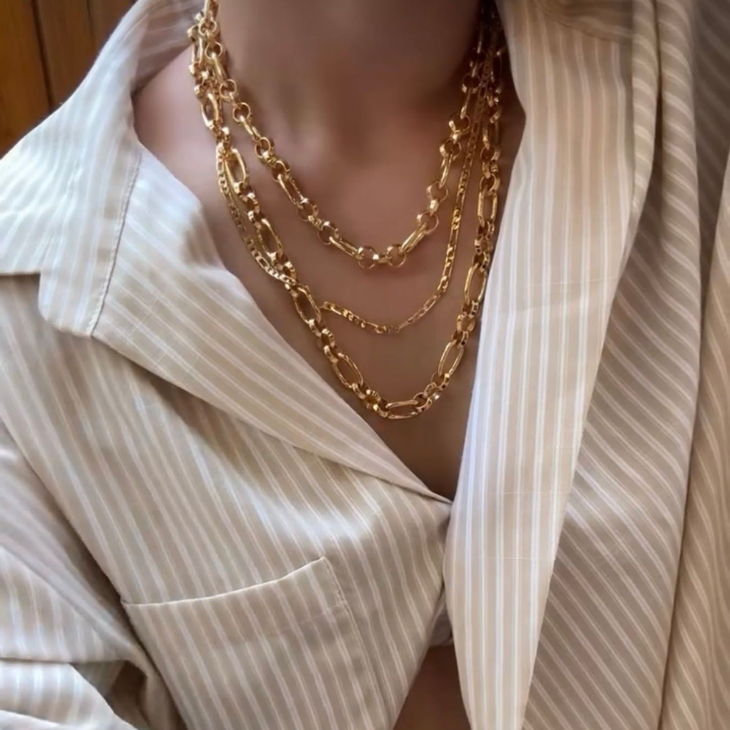 Ten Sixty Four Studio Knotted Bow Gold Necklace