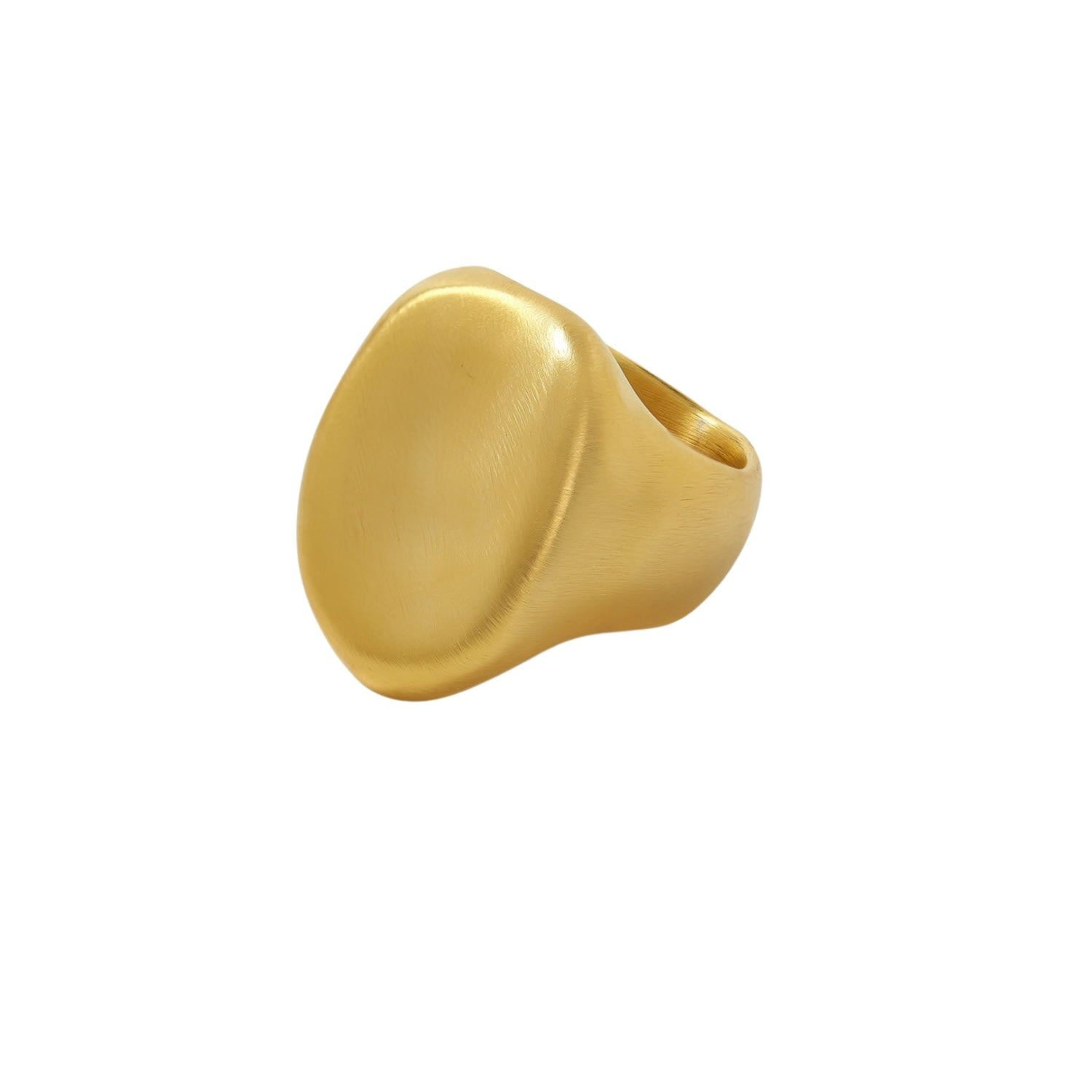Ten Sixty Four Studio Shape Of Water Signet Ring