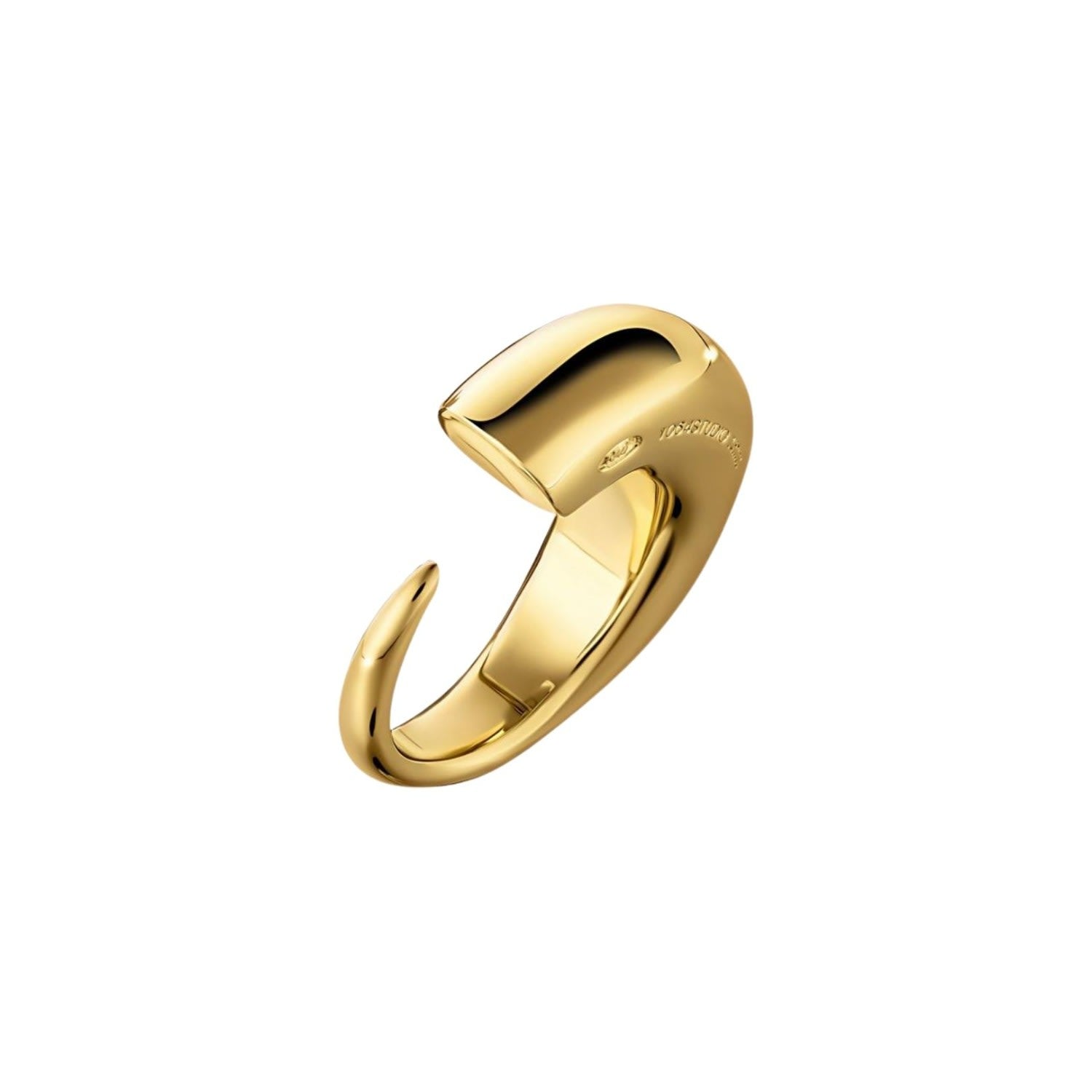 Ten Sixty Four Studios Gold Horn Ring