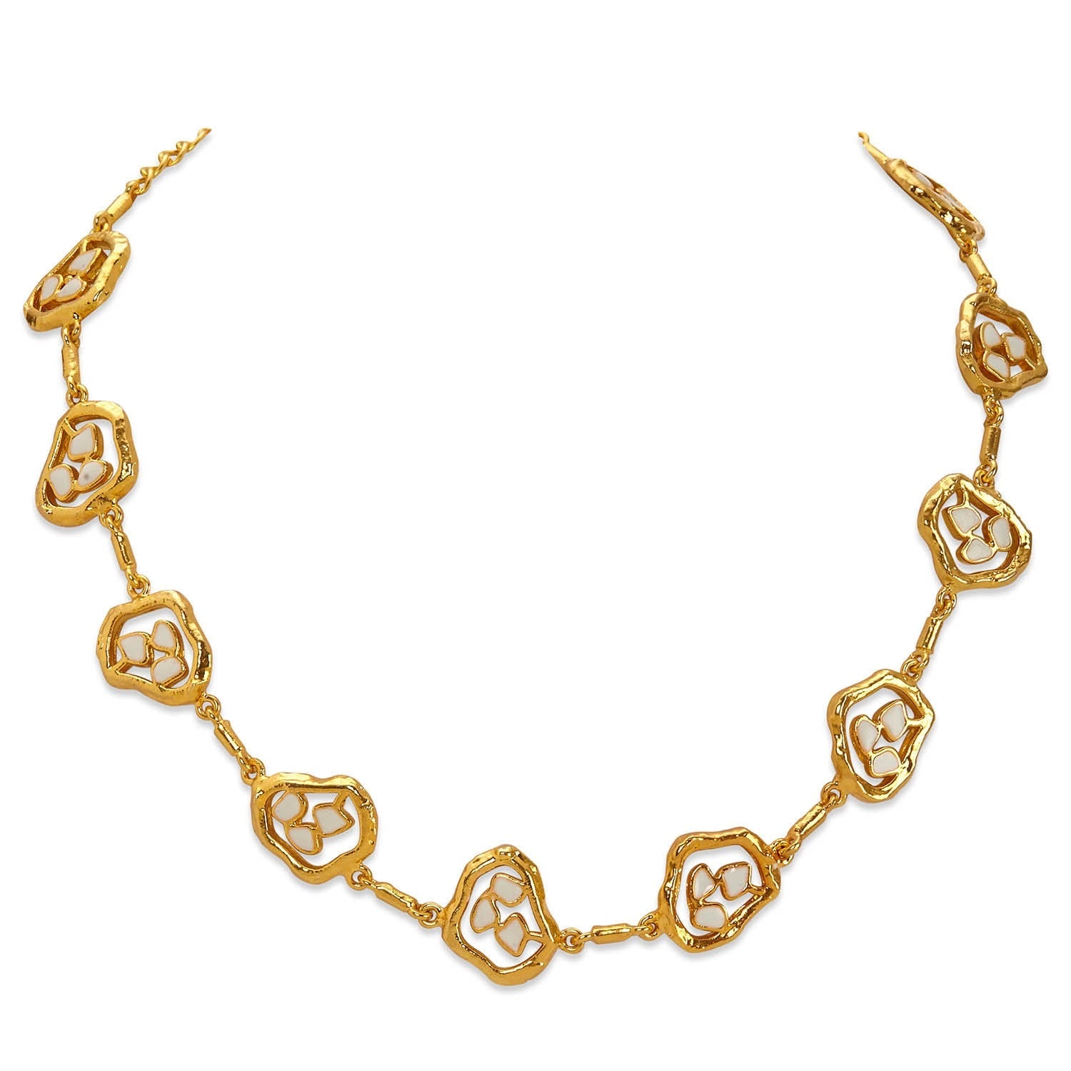 Terra Choker With Enamel - Gold