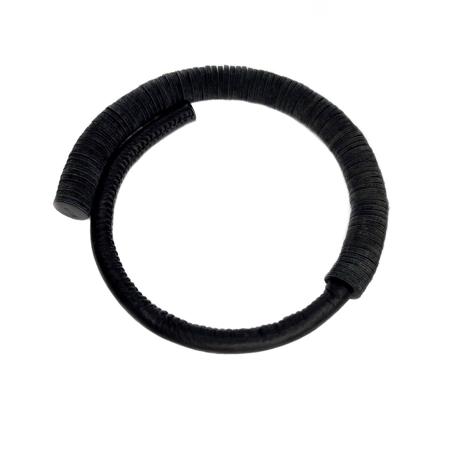 Texture Fusion Leather Choker