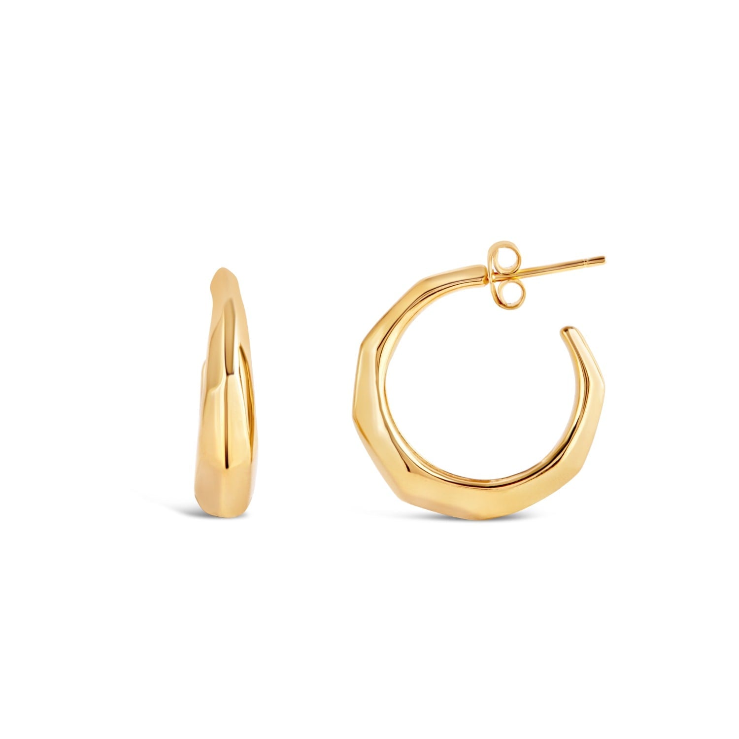 Thalassa Tapering Chunky Hoops
