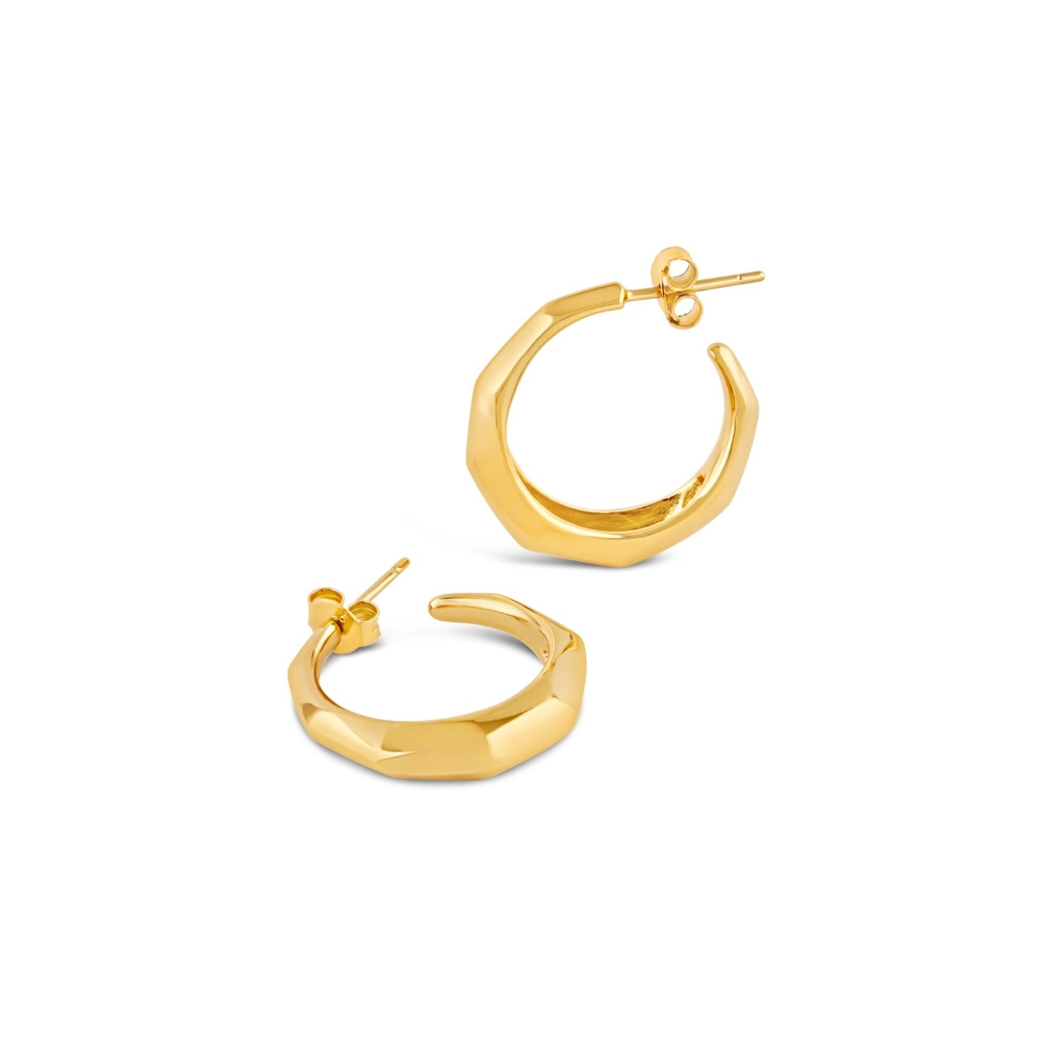Thalassa Tapering Chunky Hoops