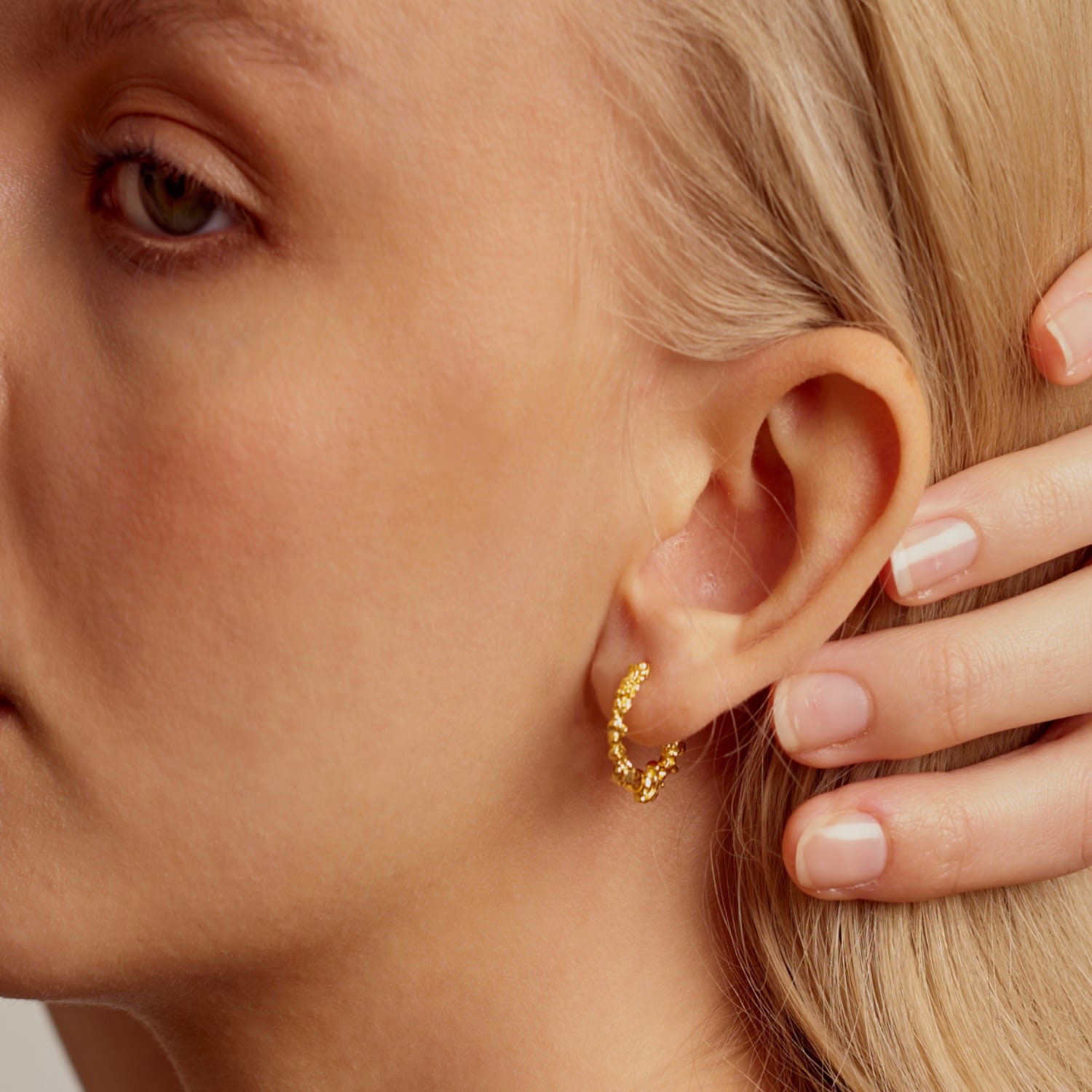 The Alchymia Sterling Silver Earrings Gold