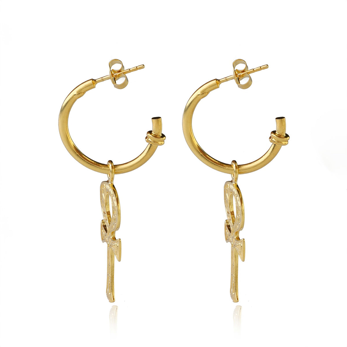 The Ankh Earrings