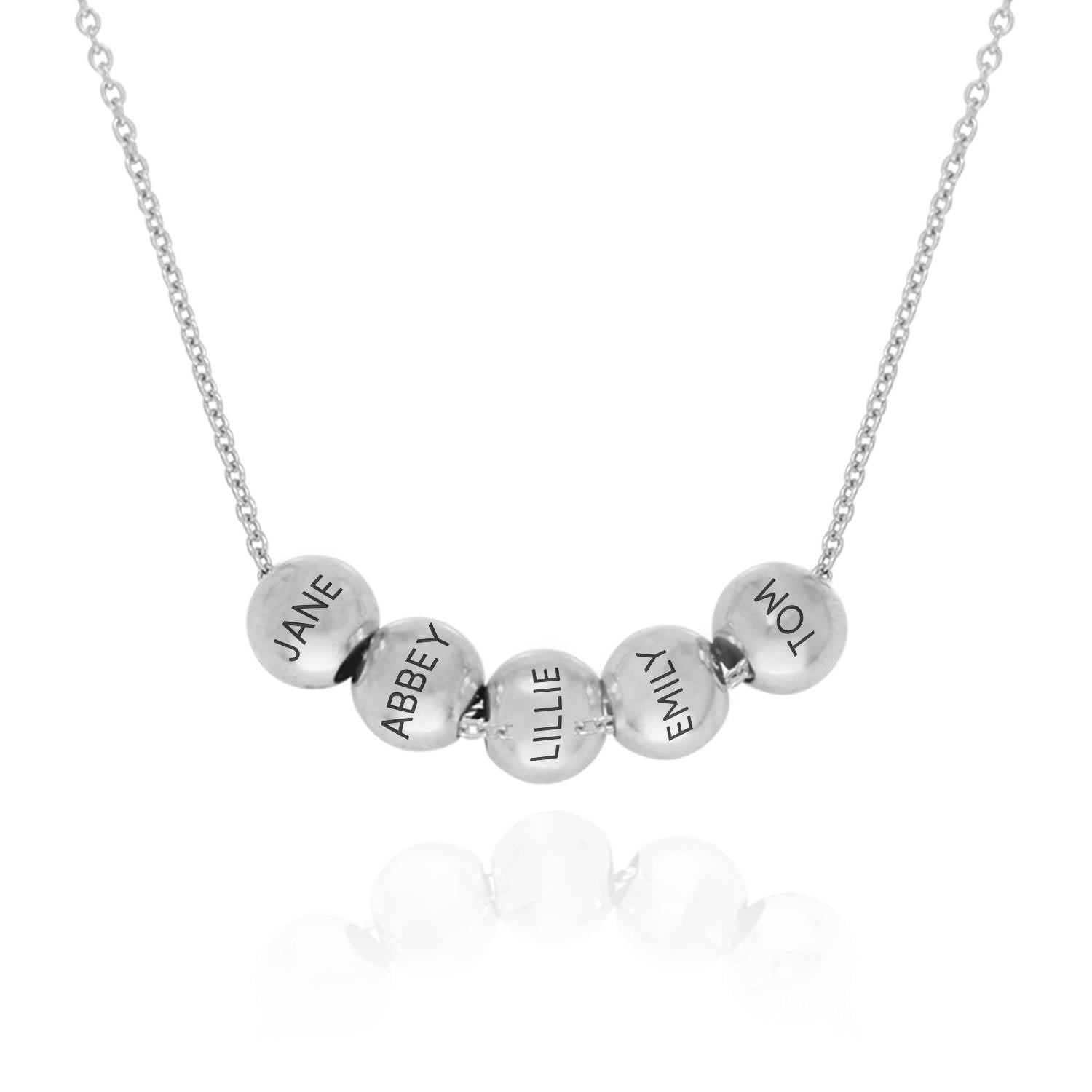 The Balance Charm Necklace in Silver
