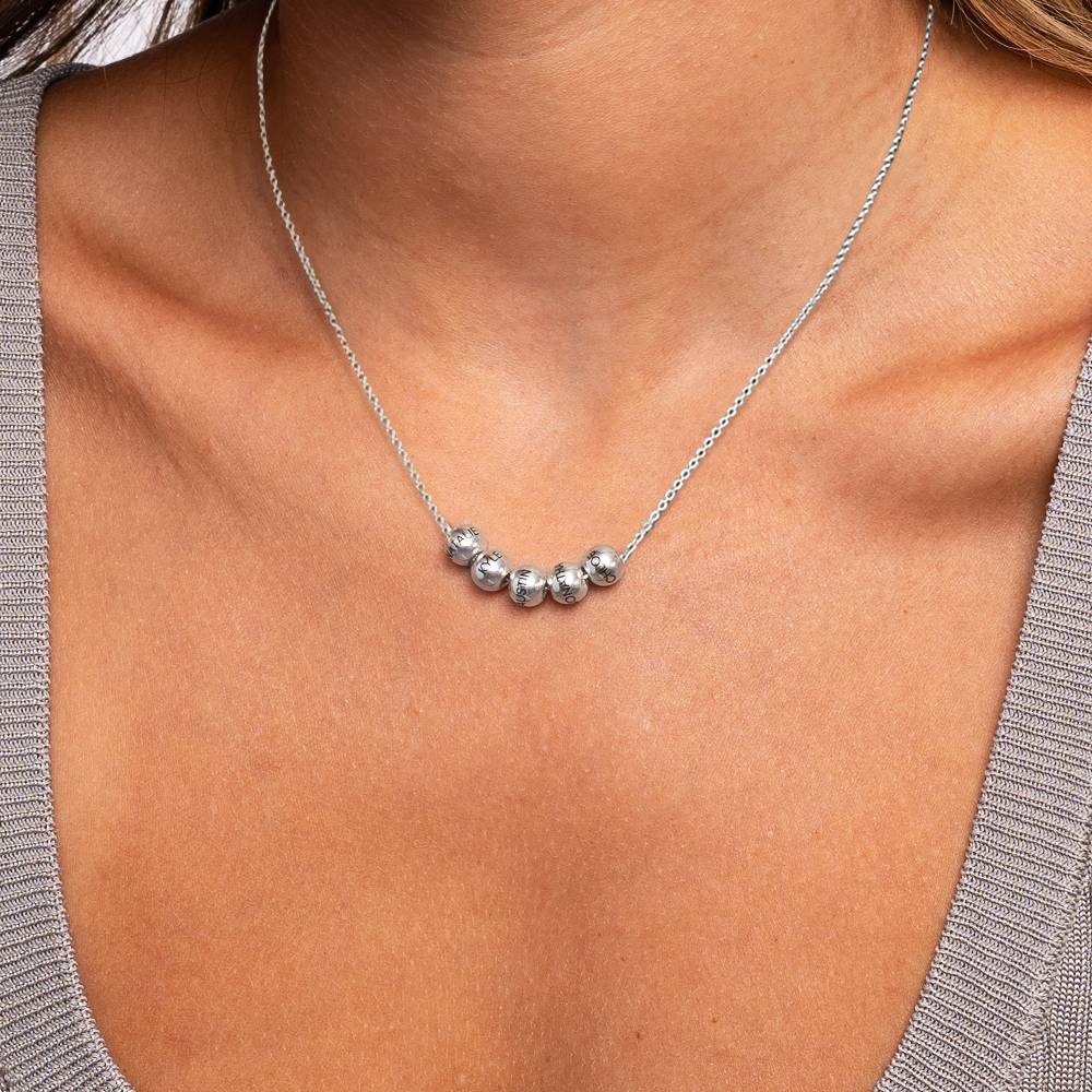The Balance Charm Necklace in Silver