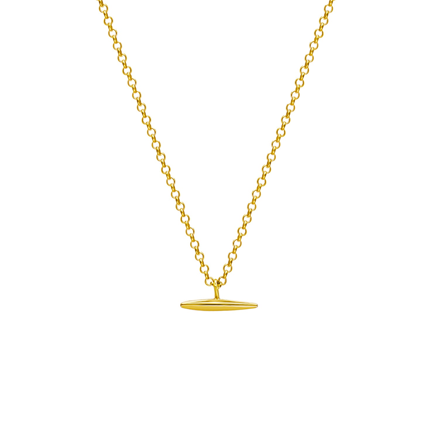 The Bar Gold Necklace