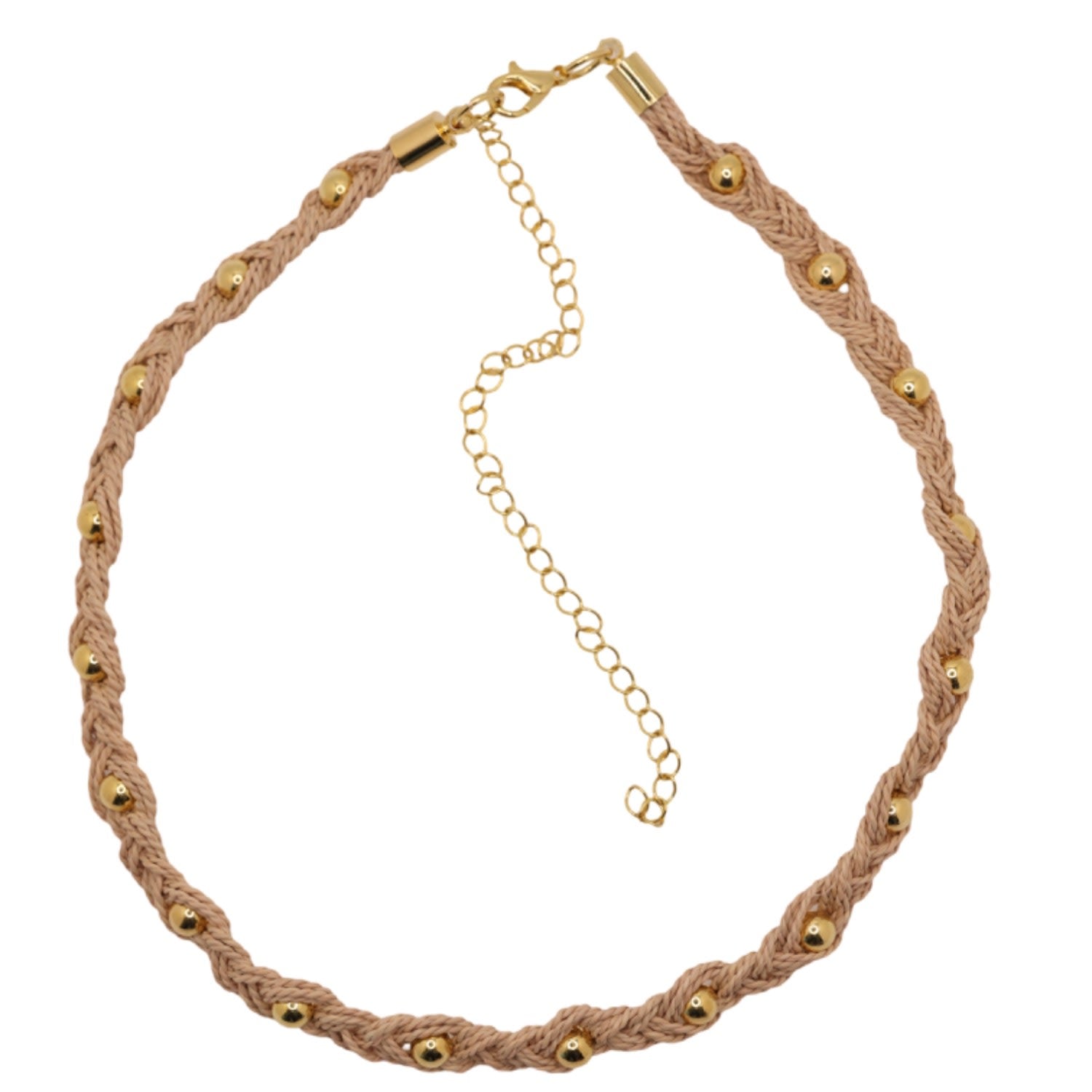 The Braid Buriti Natural Fiber Necklace