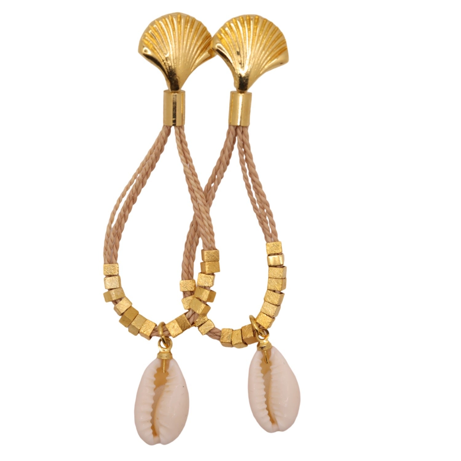 The Buzios Buriti Natural Fiber Earrings