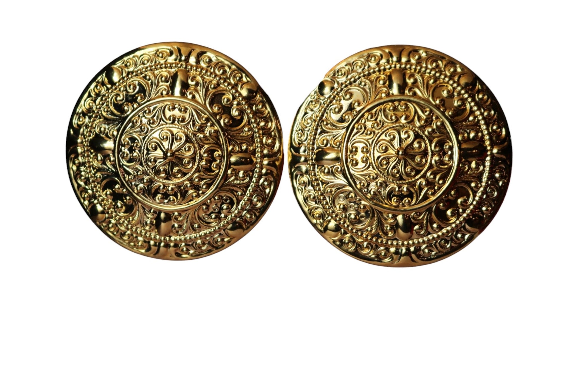 The Centurion Disk In Gold - Pierced