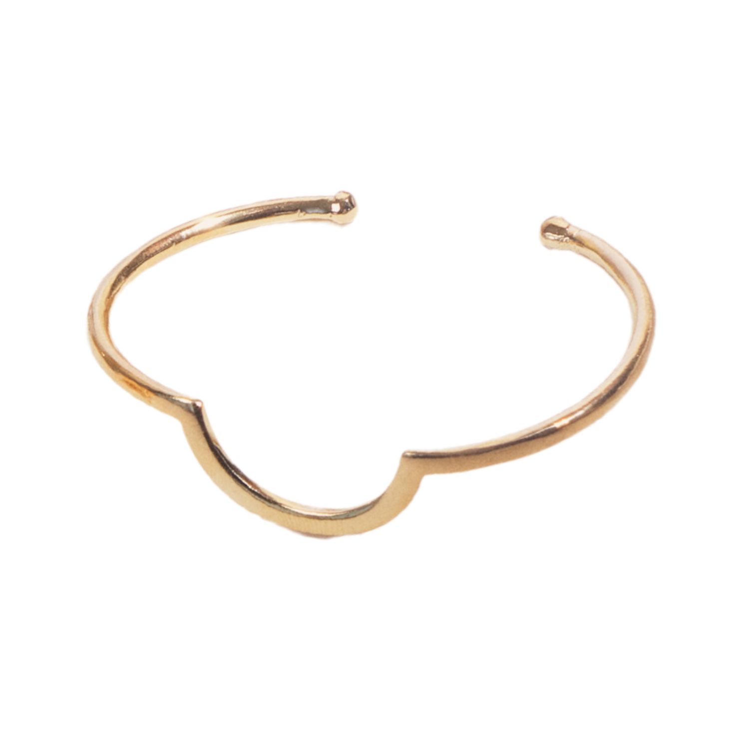 The Crown - Cuff Bracelet 24K Gold Plated