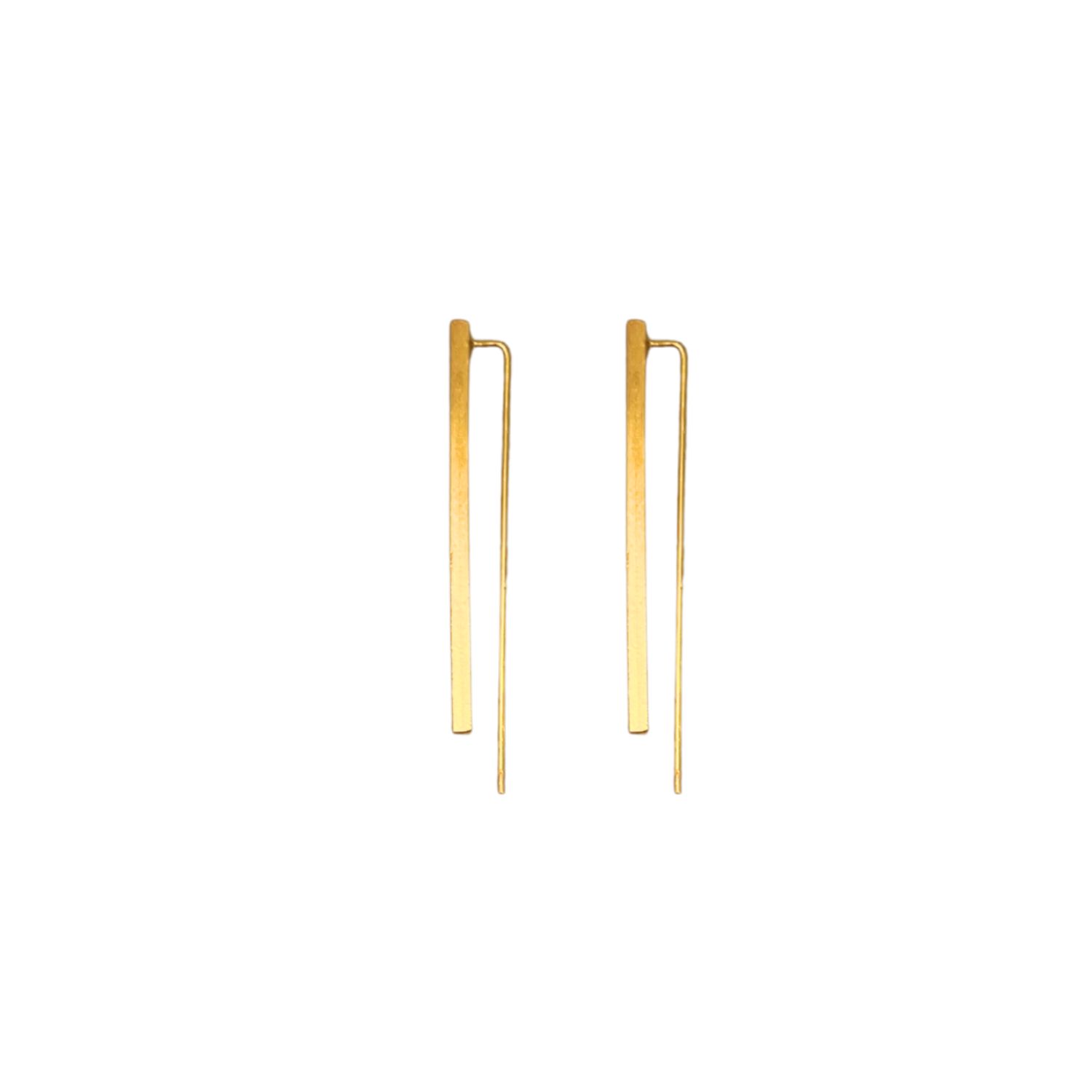 The Dignity - Dangle Earrings 24K Gold Plated