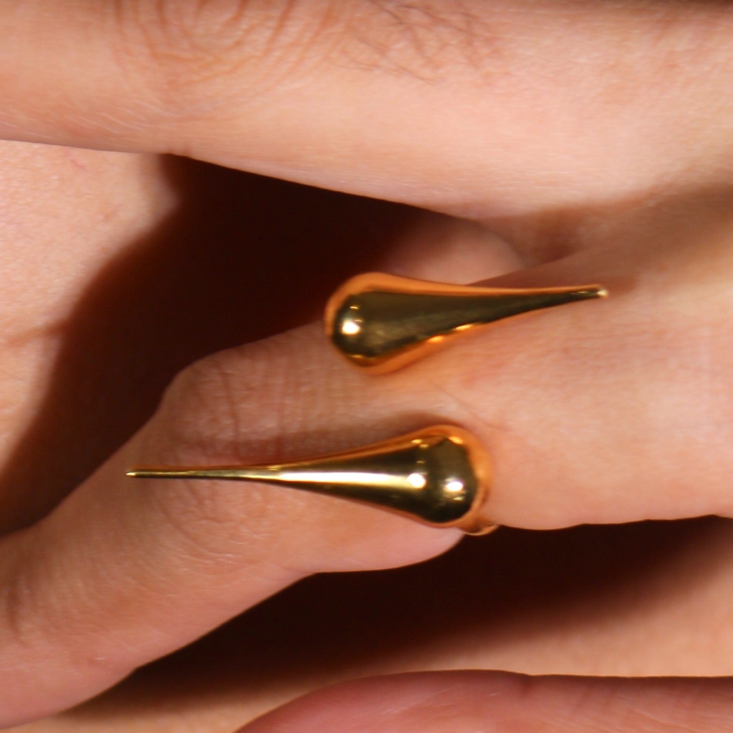 The Double Ring In Gold