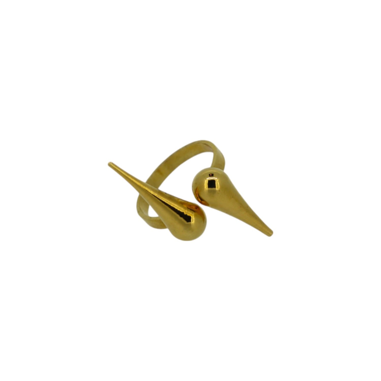 The Double Ring In Gold