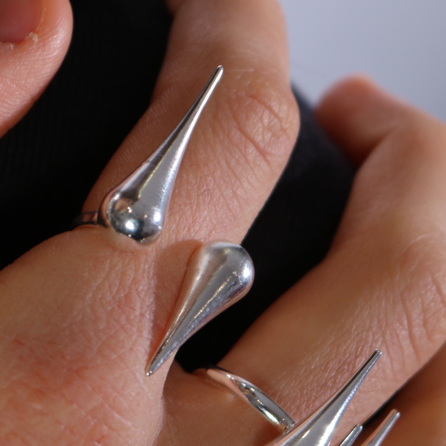 The Double Ring In Silver