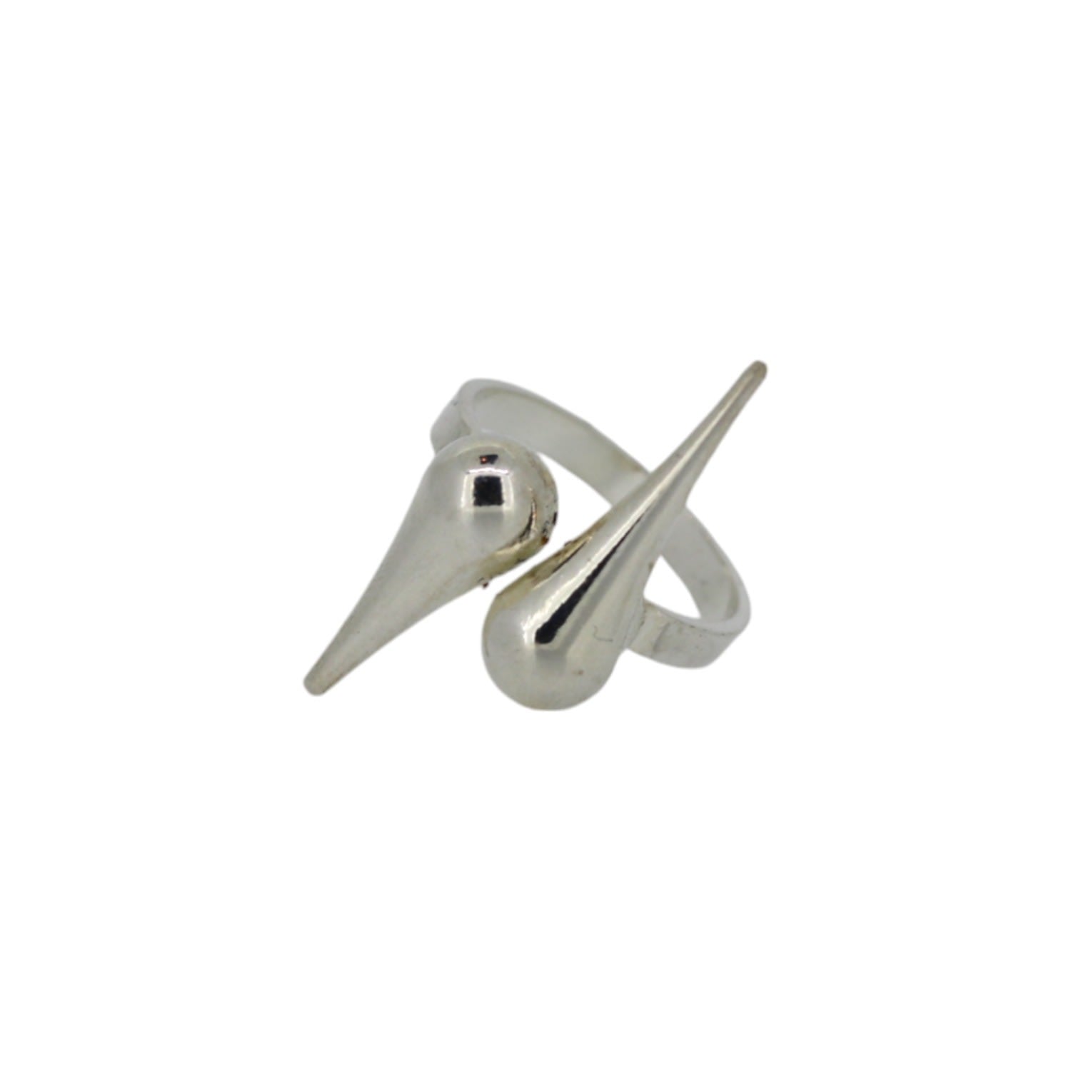 The Double Ring In Silver