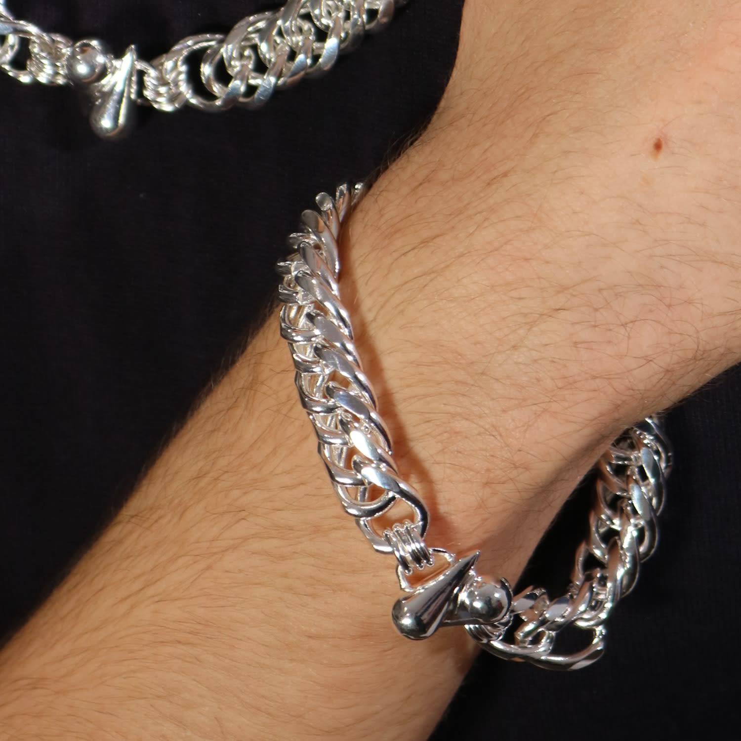 The Drop Bracelet In Silver