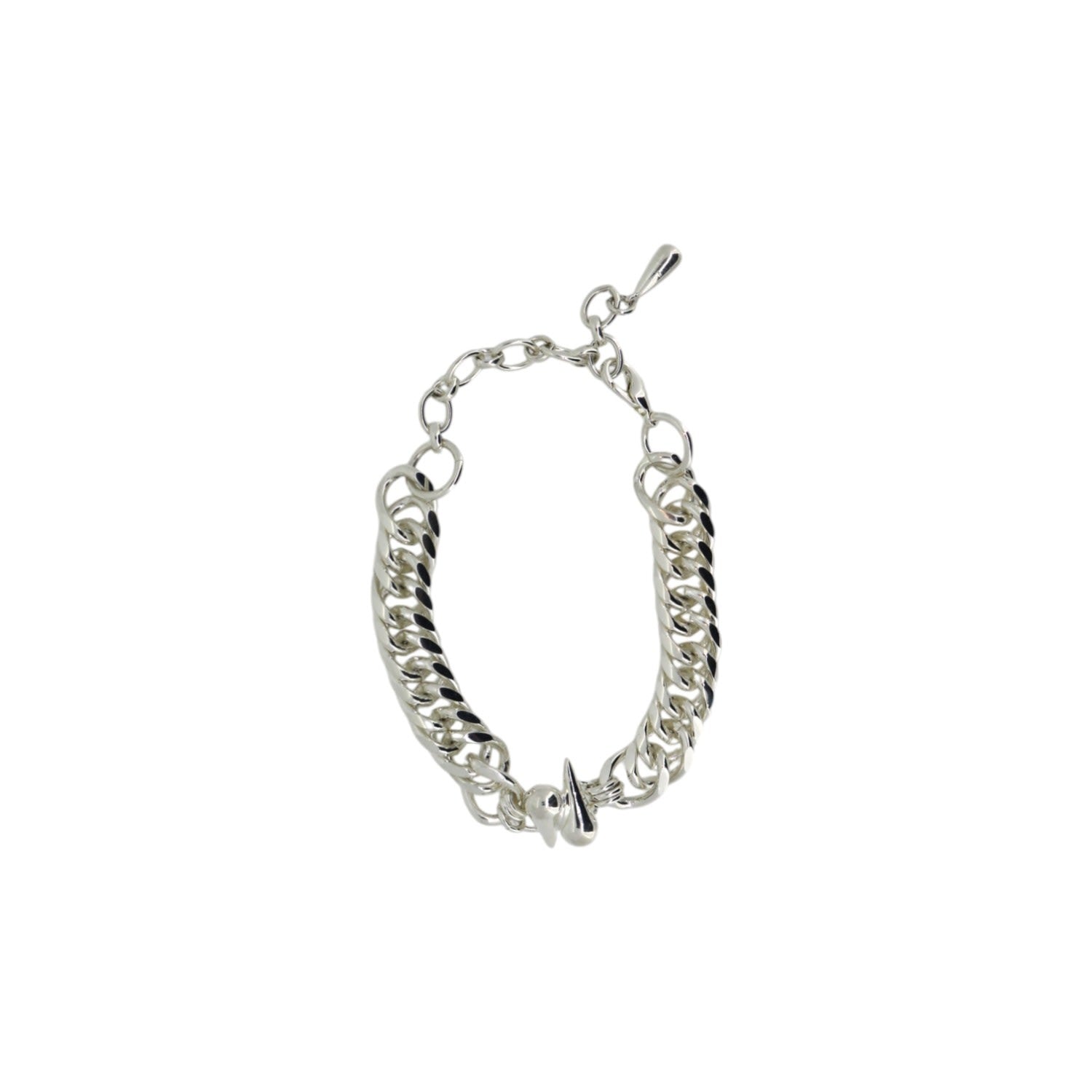 The Drop Bracelet In Silver