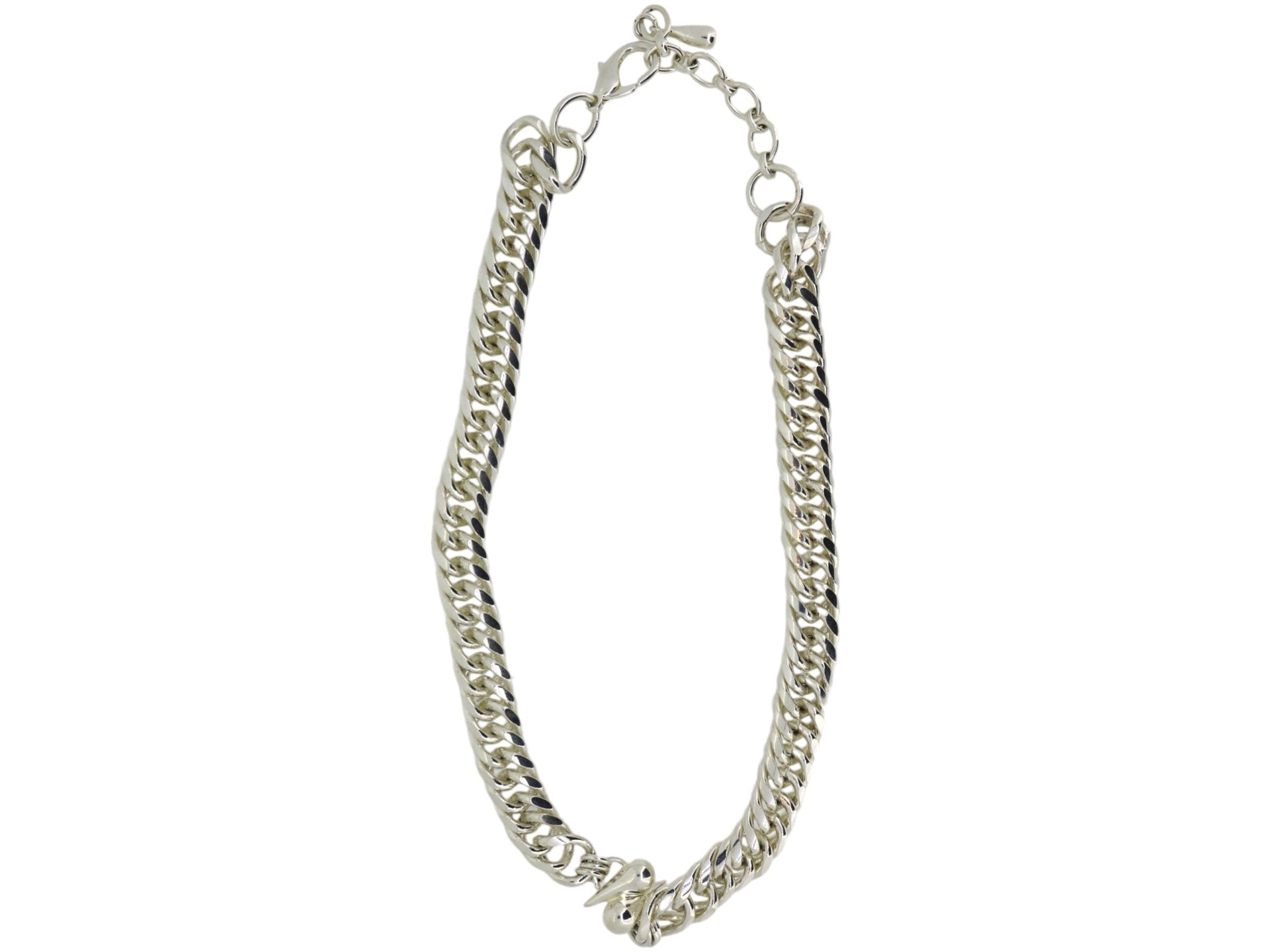 The Drop Necklace In Silver