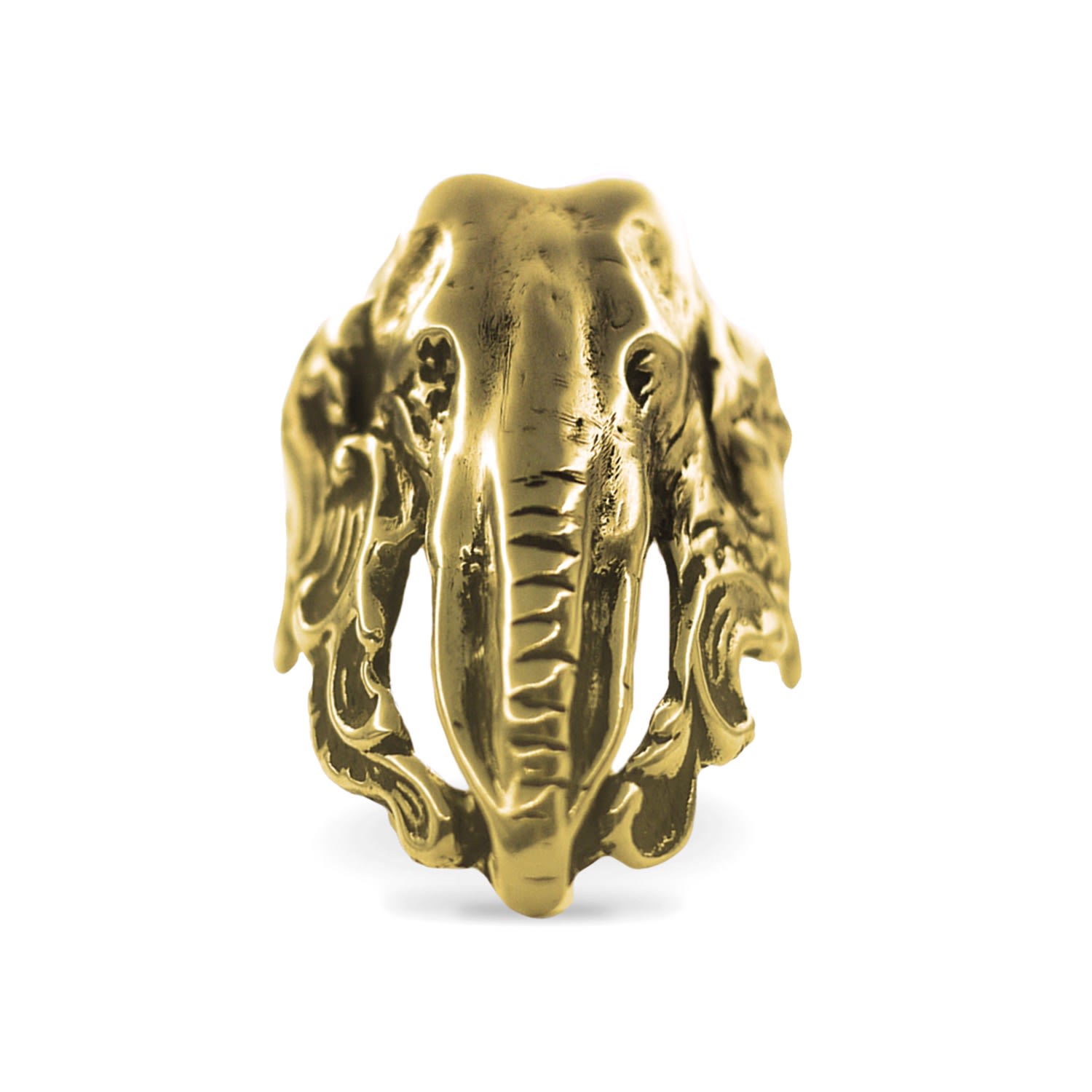 The Elephant Dreaming Ring - Gold - Waterproof