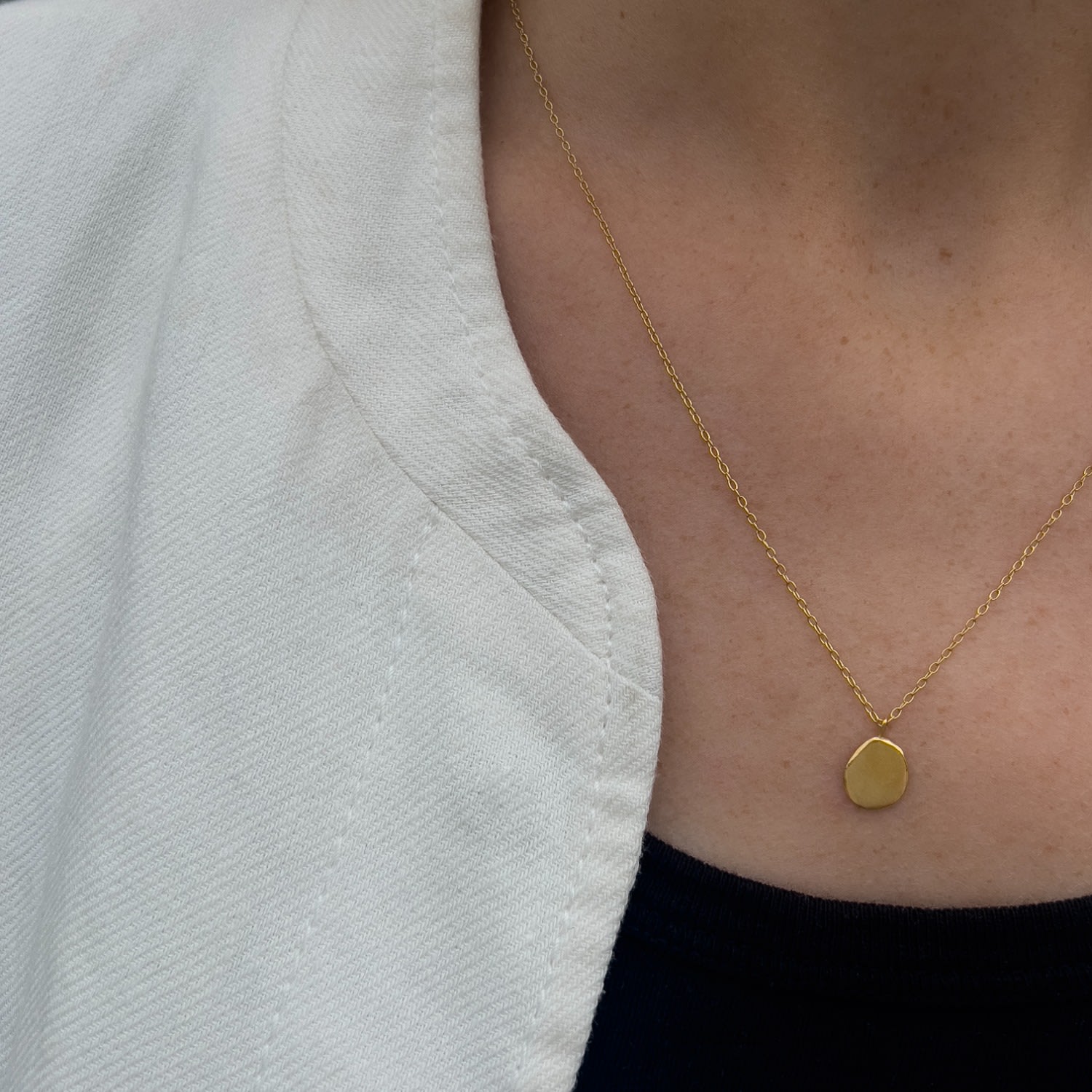 The Freya Necklace Silver